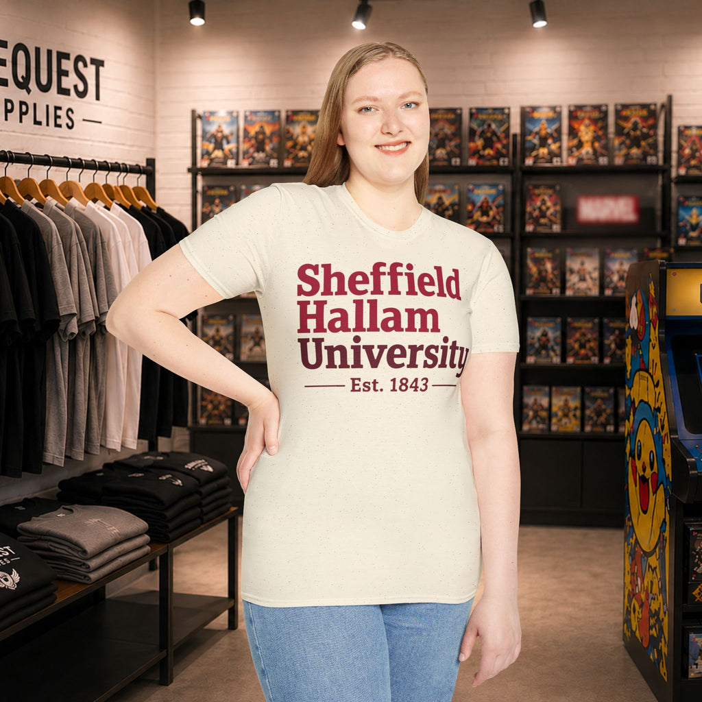 Shieffield Hallam University United kingdom| student| UWE Bristol  T-Shirt| casual tee