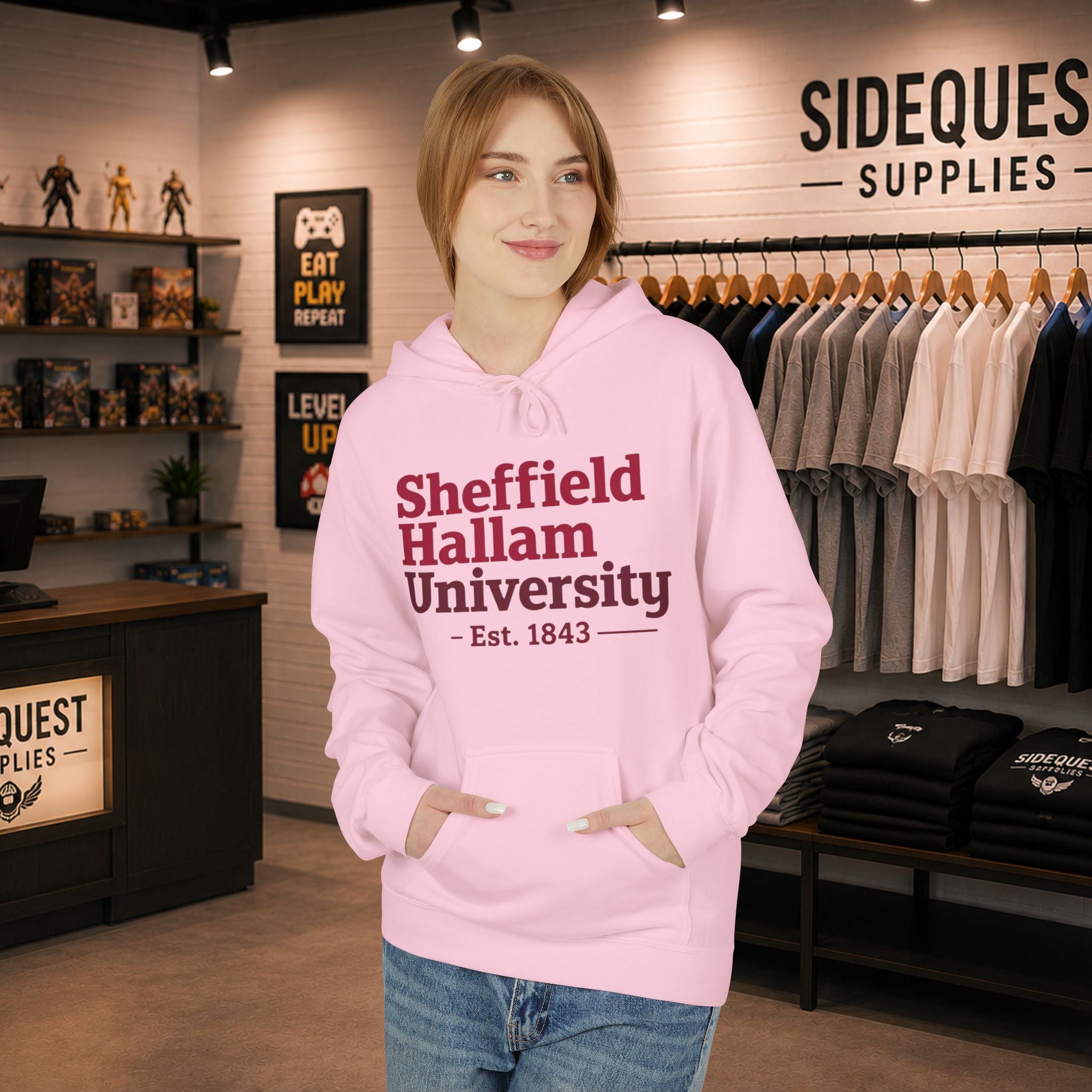 Sheffield Hallam University hoodie | Campus Apparel, College Sweatshirt