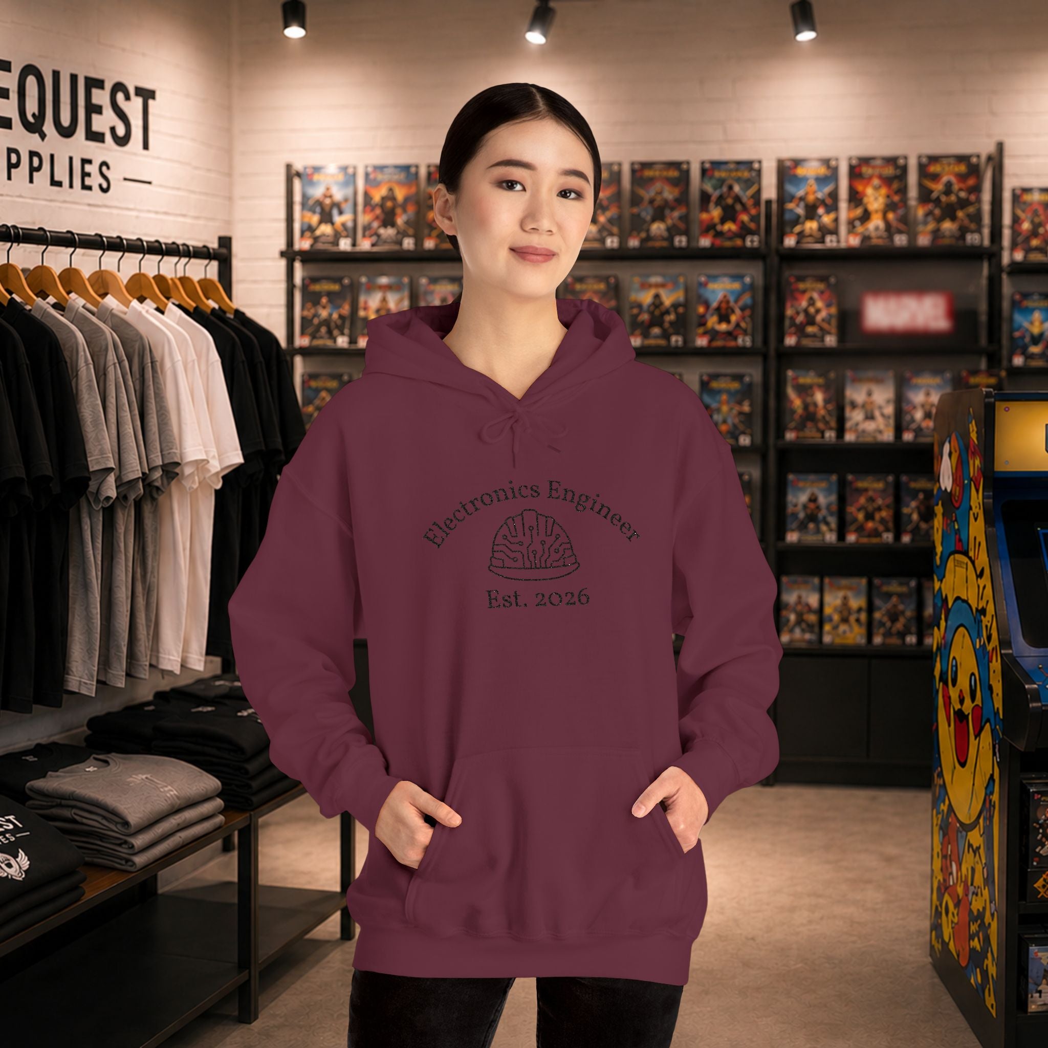 Electronics Engineer - Embroidery Hoodie