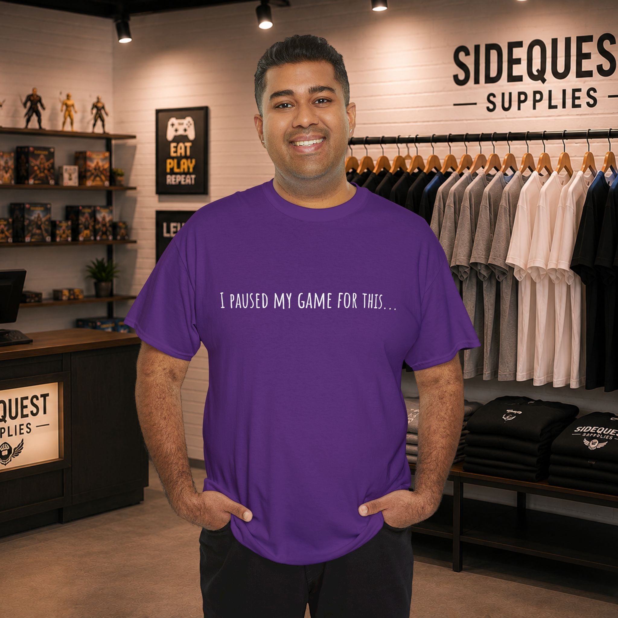 "I Paused My Game for This… "🎮 T-Shirt