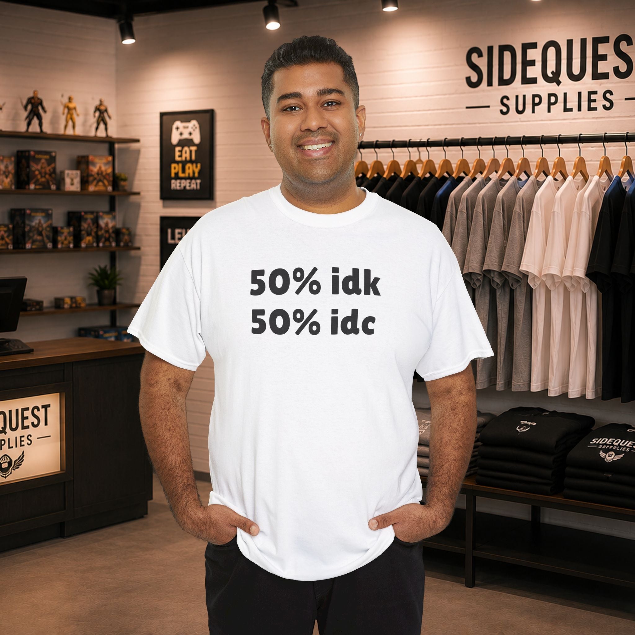 50% idk 50%  Tee