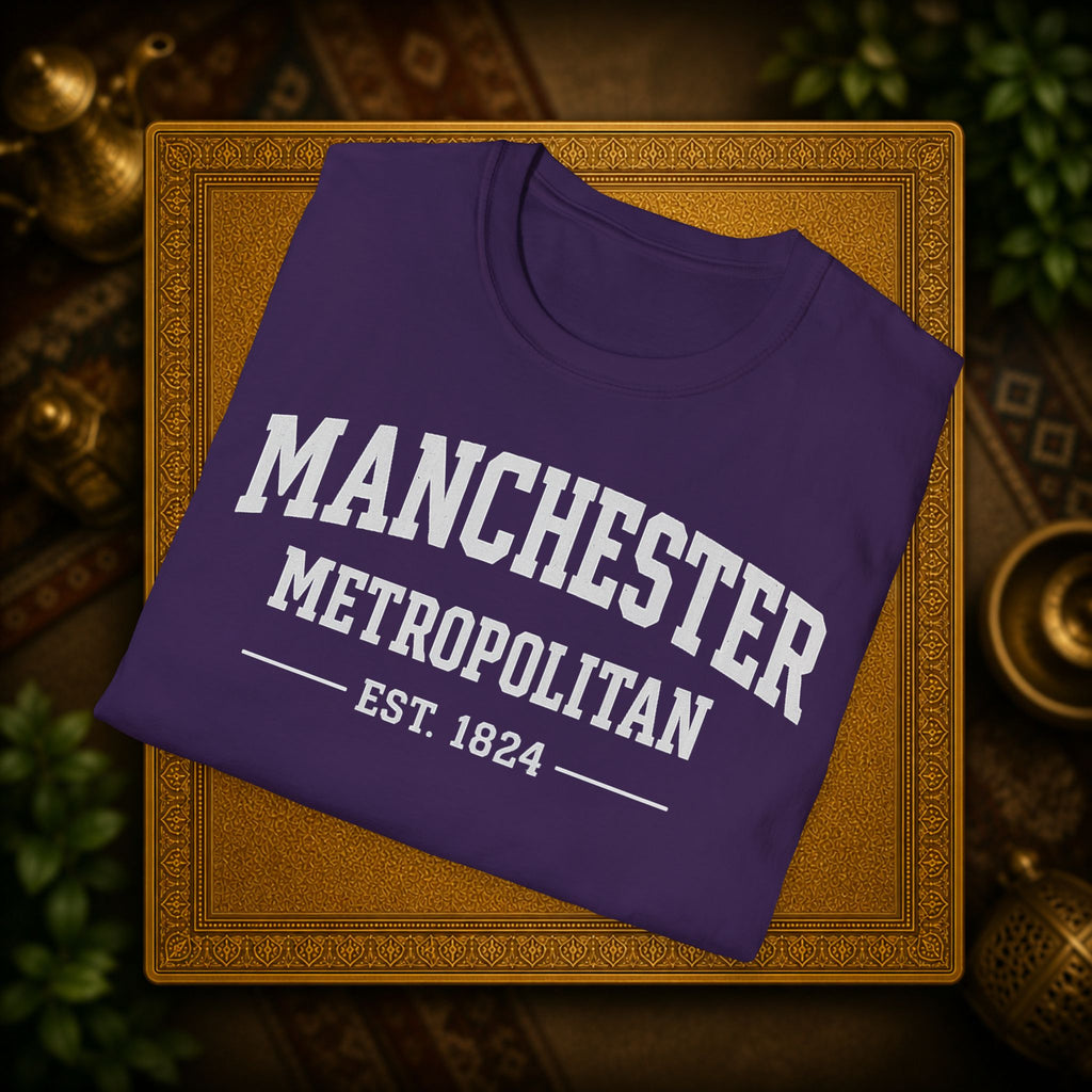 Manchester Metropolitan University MMU | United kingdom| student| T-Shirt| casual tee