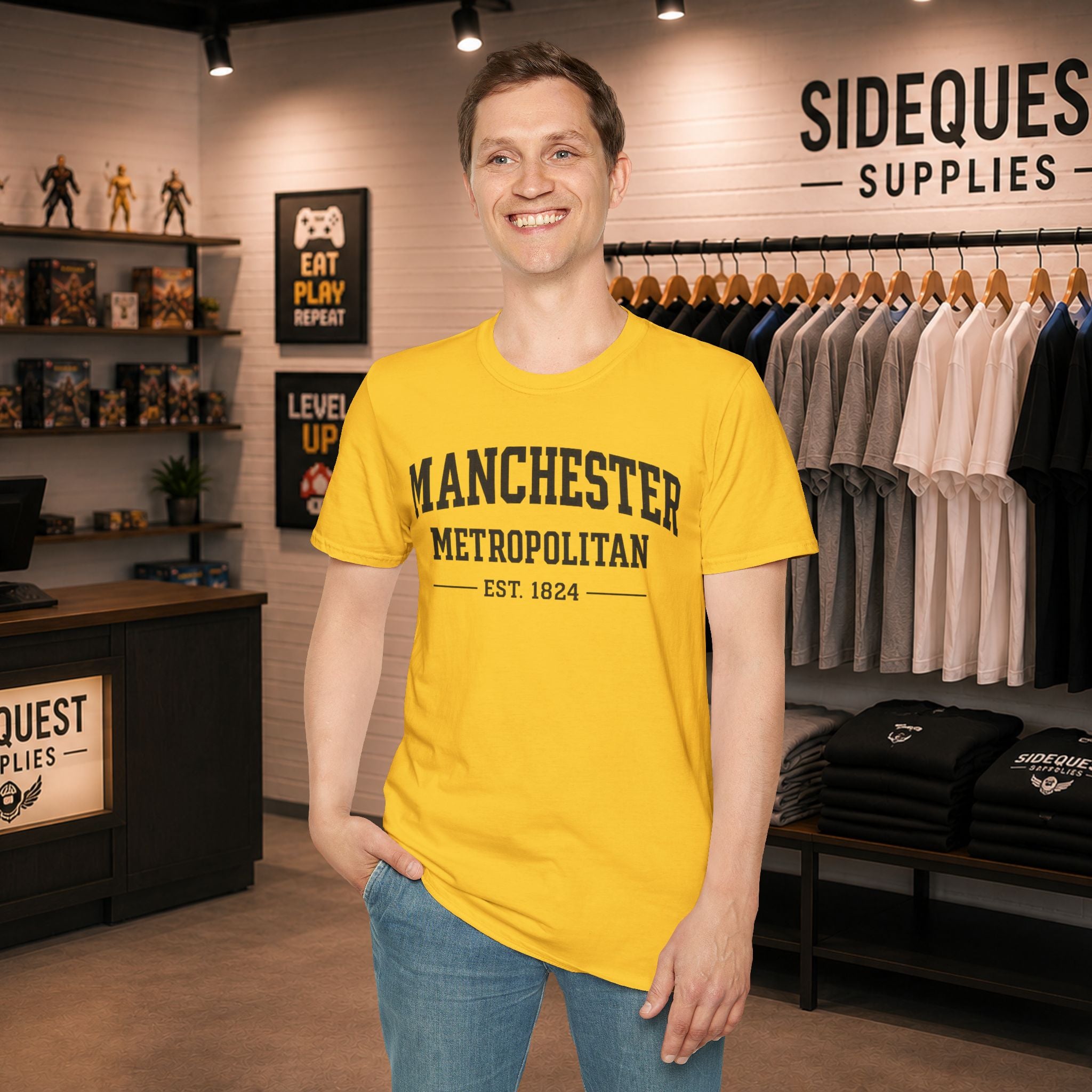 Manchester Metropolitan University MMU | United kingdom| student| T-Shirt| casual tee