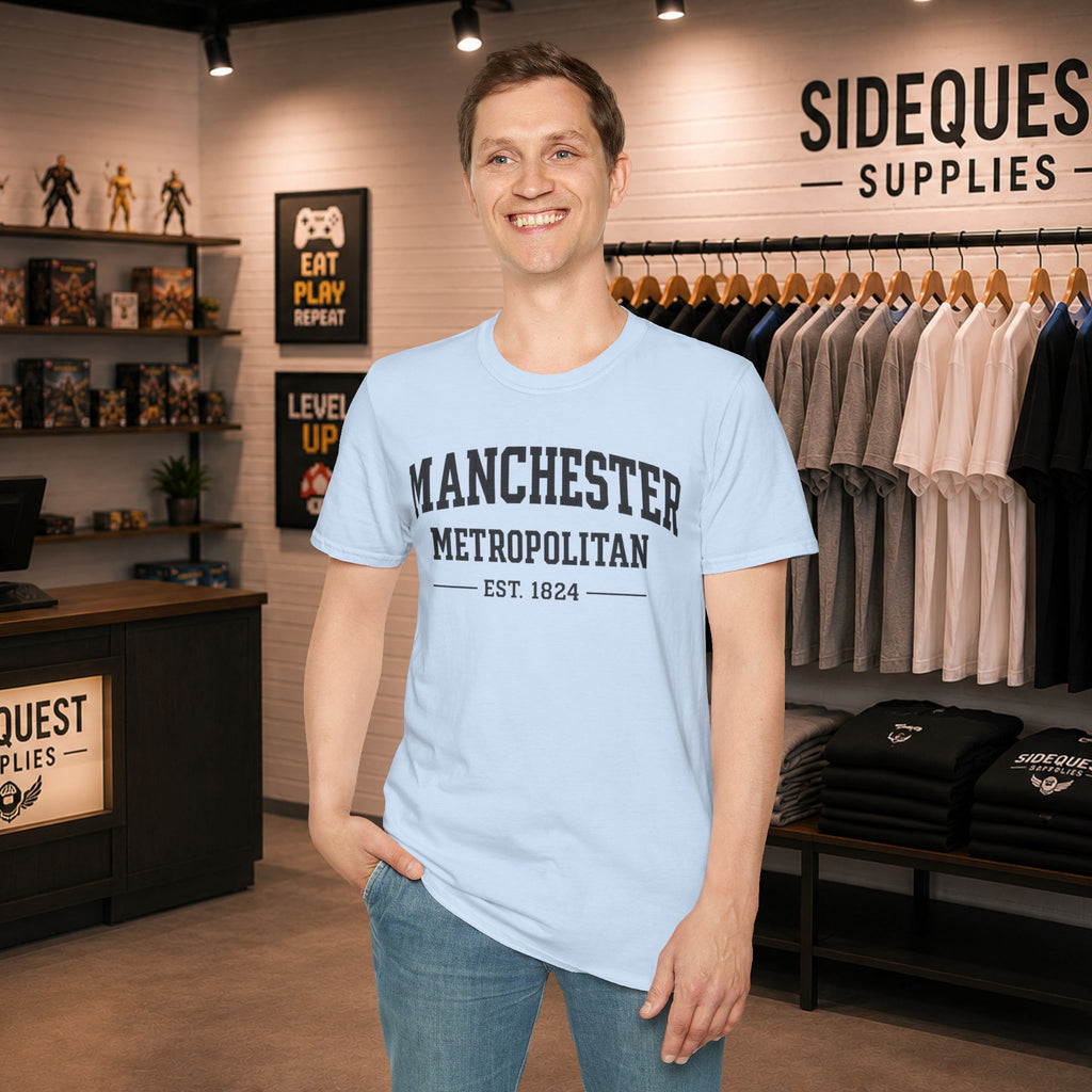 Manchester Metropolitan University MMU | United kingdom| student| T-Shirt| casual tee
