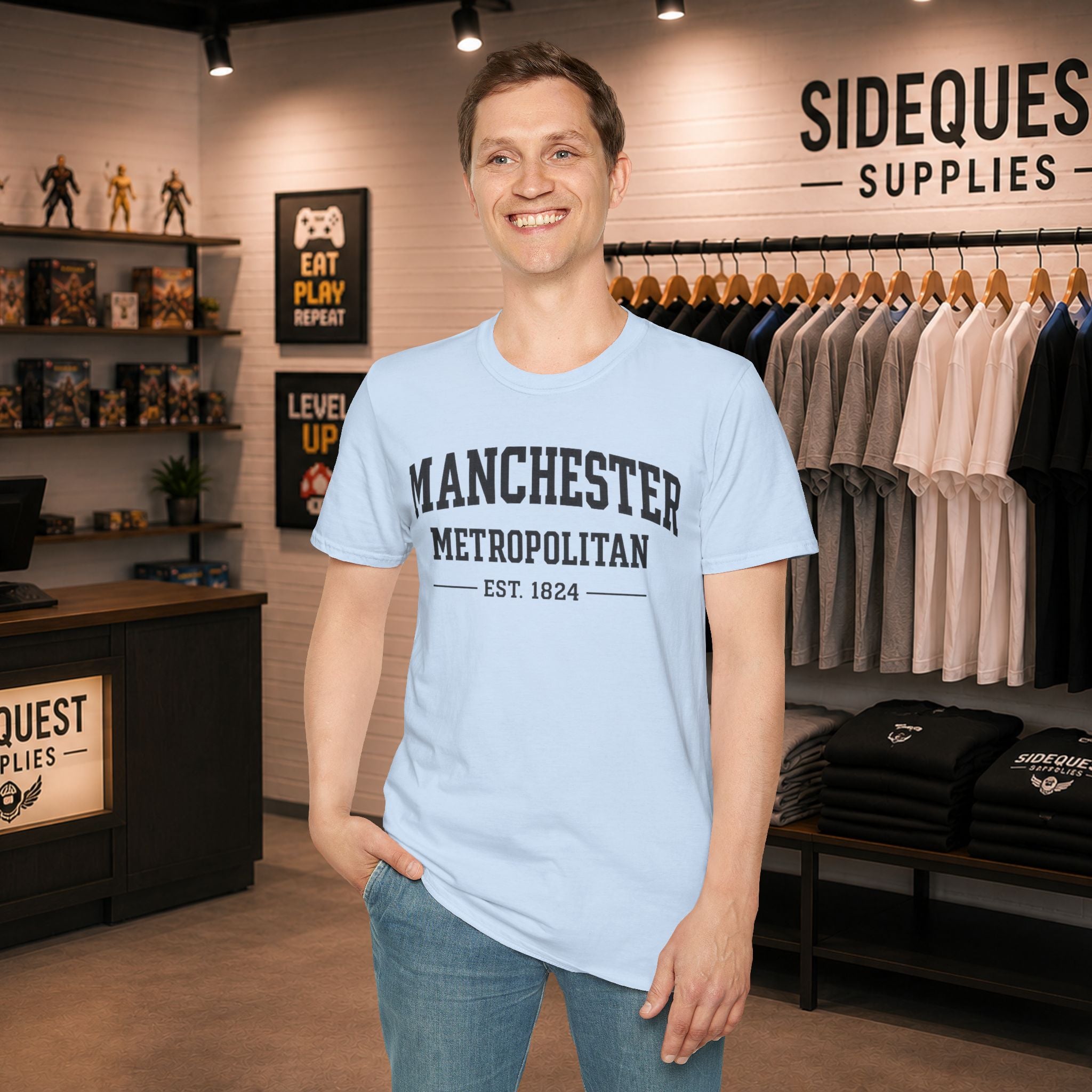 Manchester Metropolitan University MMU | United kingdom| student| T-Shirt| casual tee