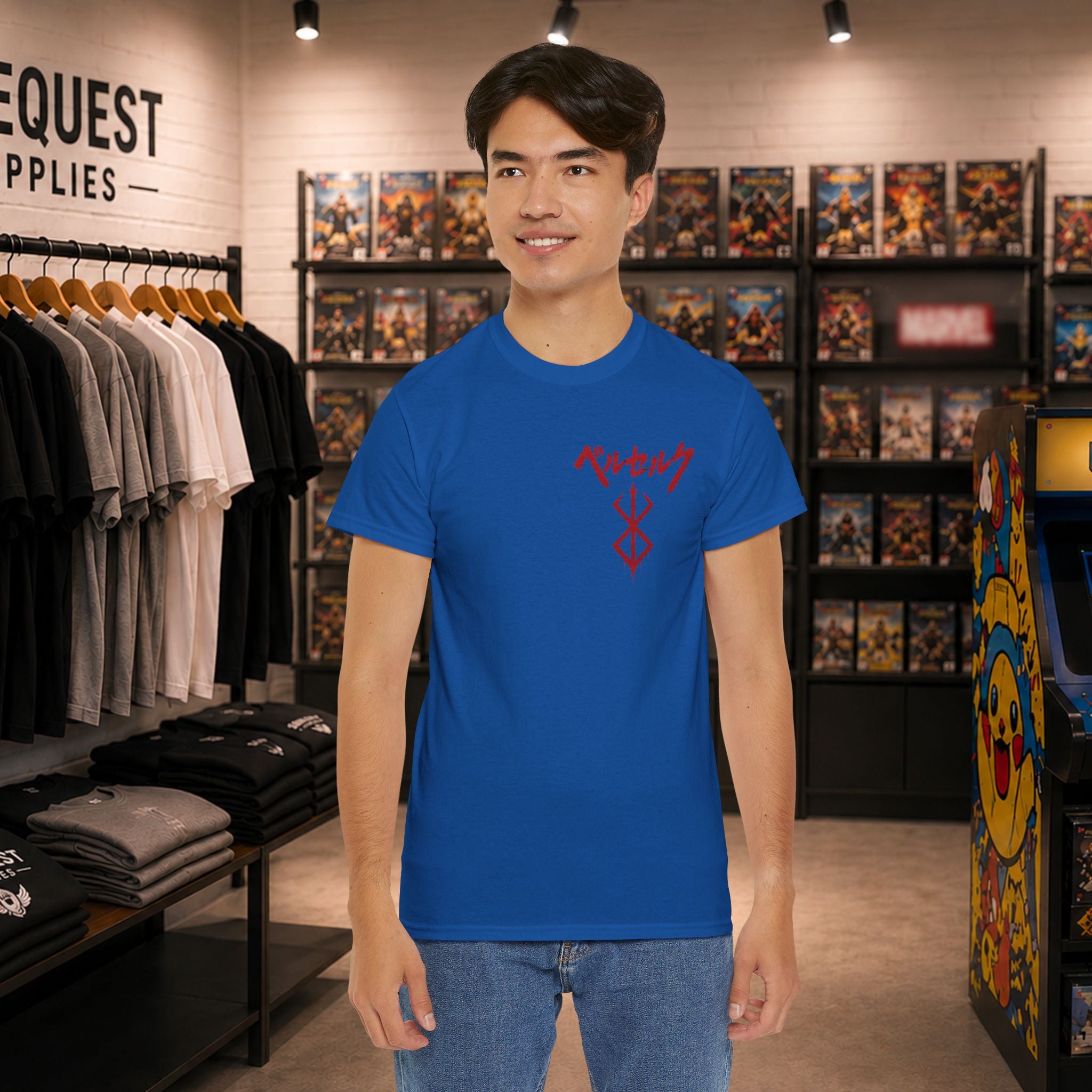 Berserk Logo and text in Japanese - T-shirt