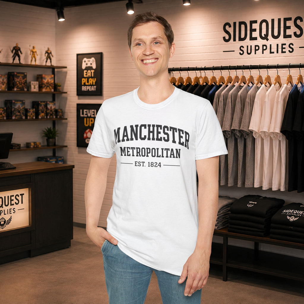 Manchester Metropolitan University MMU | United kingdom| student| T-Shirt| casual tee