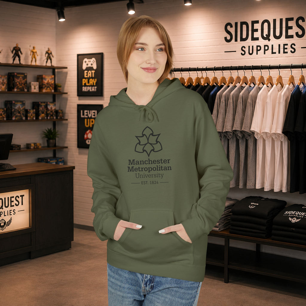 Manchester Metropolitan University hoodie | Campus Apparel, College Sweatshirt