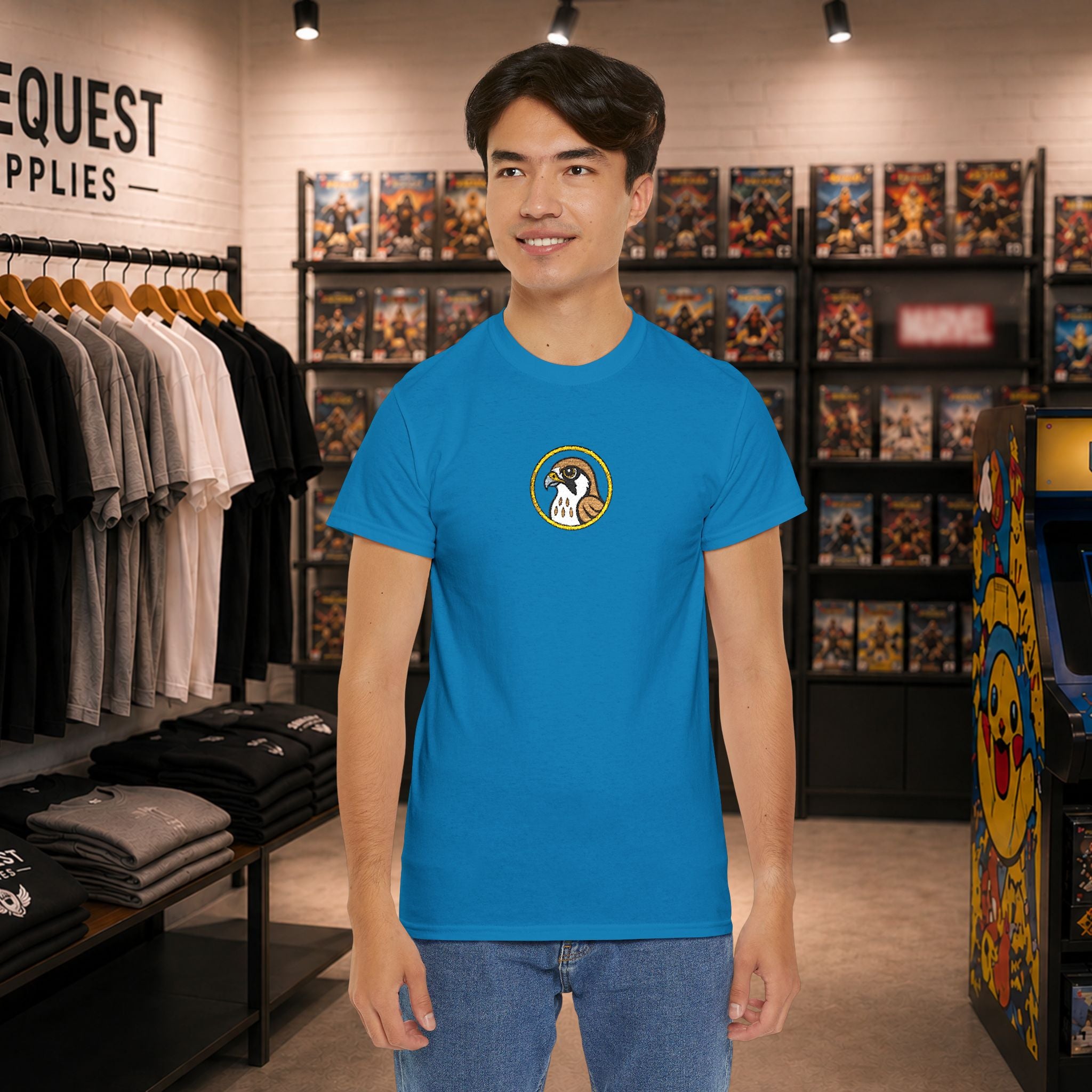 Arabic Falcon T-Shirt  (embroidery)