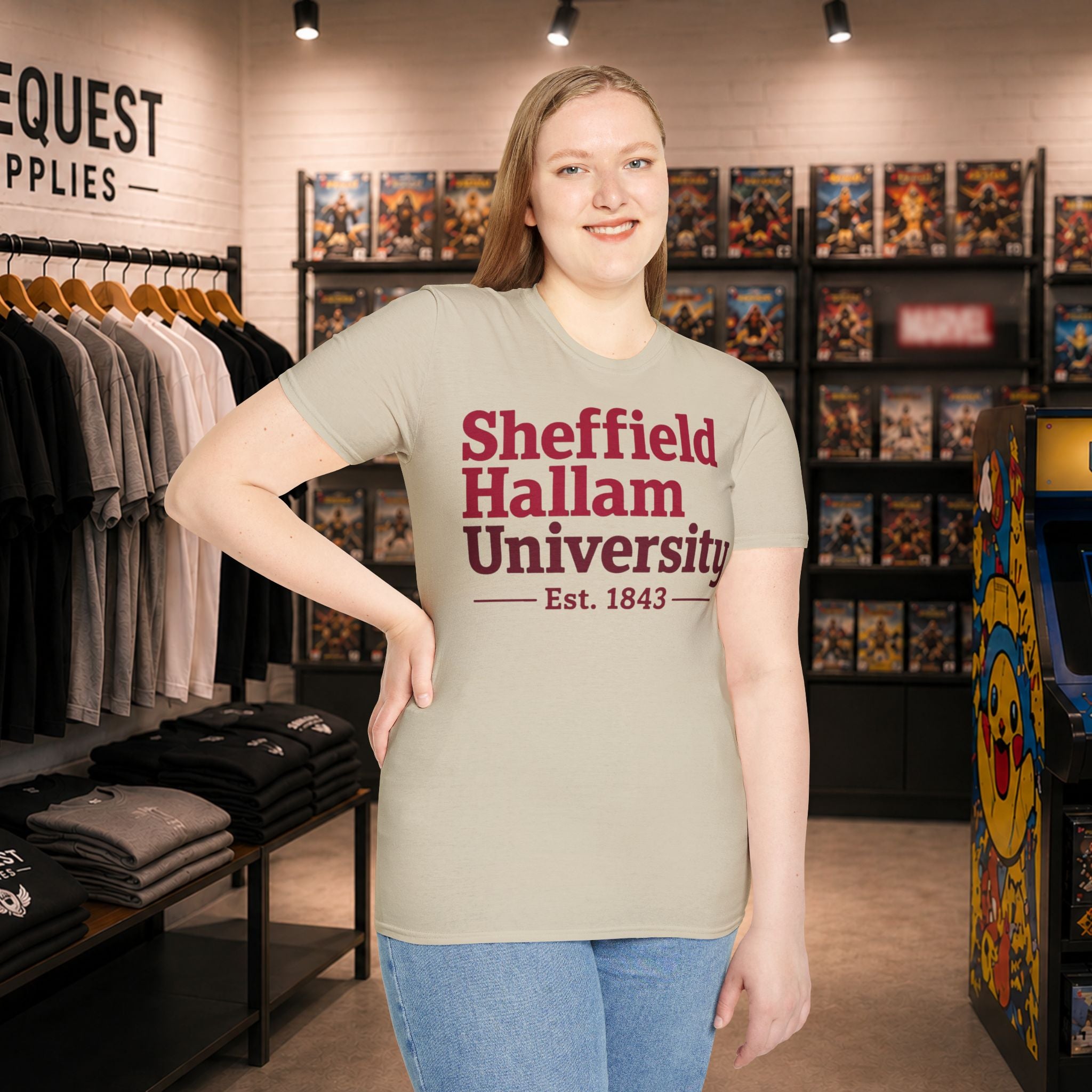 Shieffield Hallam University United kingdom| student| UWE Bristol  T-Shirt| casual tee