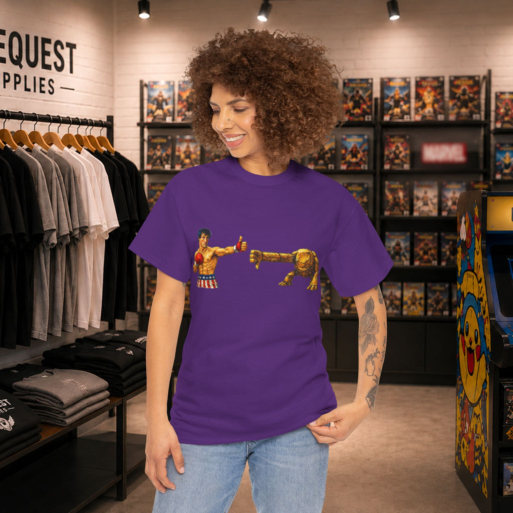 Project Hail Mary Rocky vs Rocky Unisex Heavy Cotton Tee