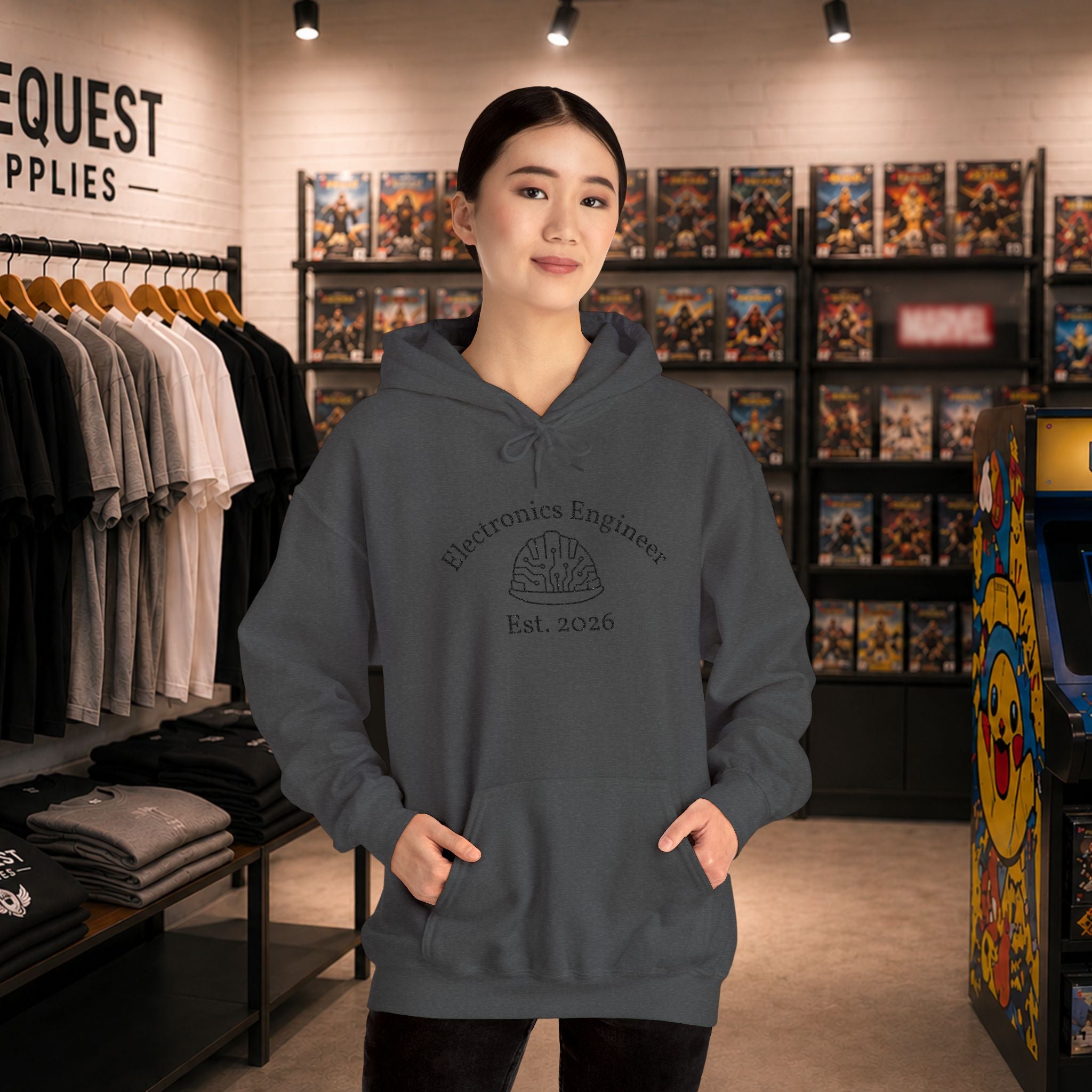 Electronics Engineer - Embroidery Hoodie