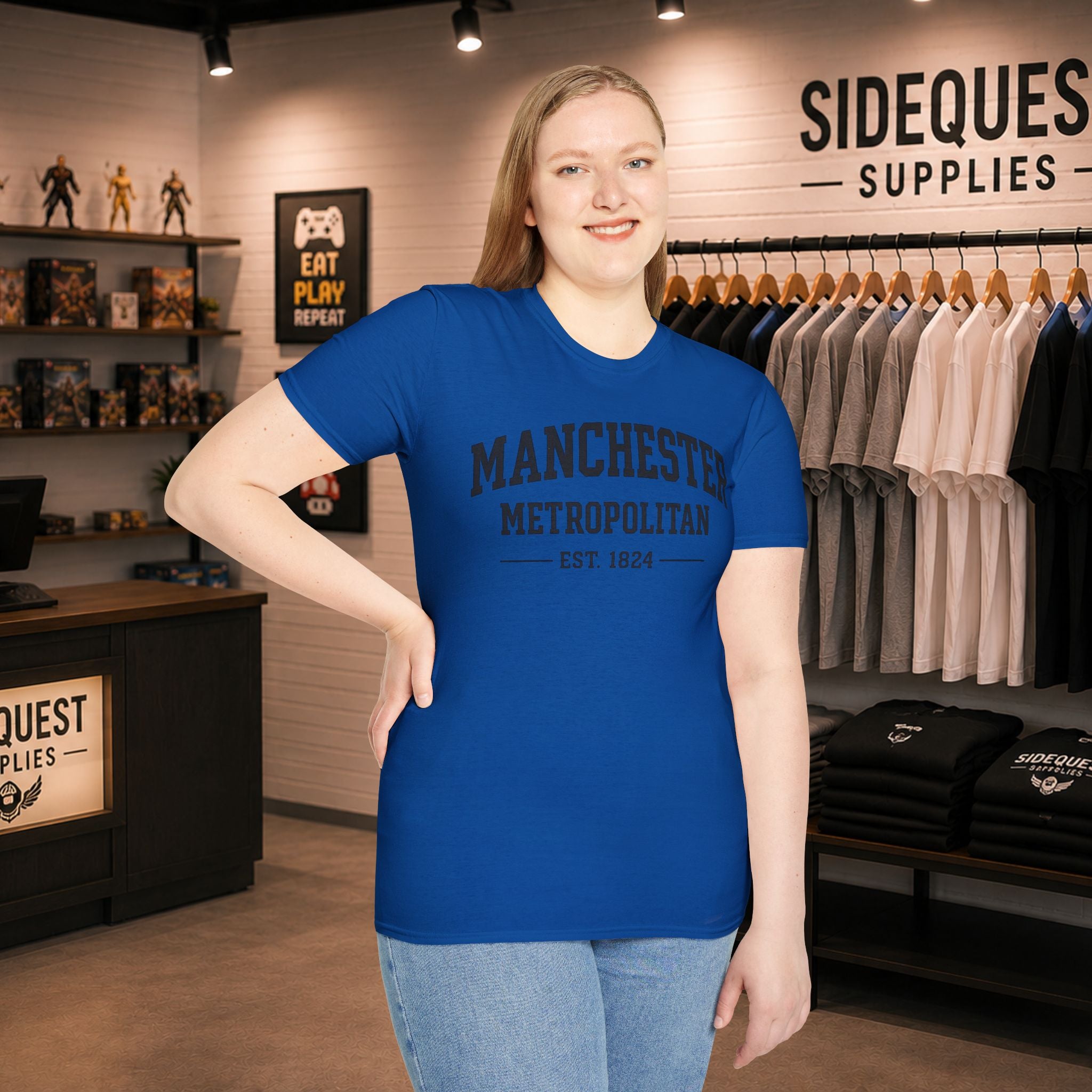 Manchester Metropolitan University MMU | United kingdom| student| T-Shirt| casual tee