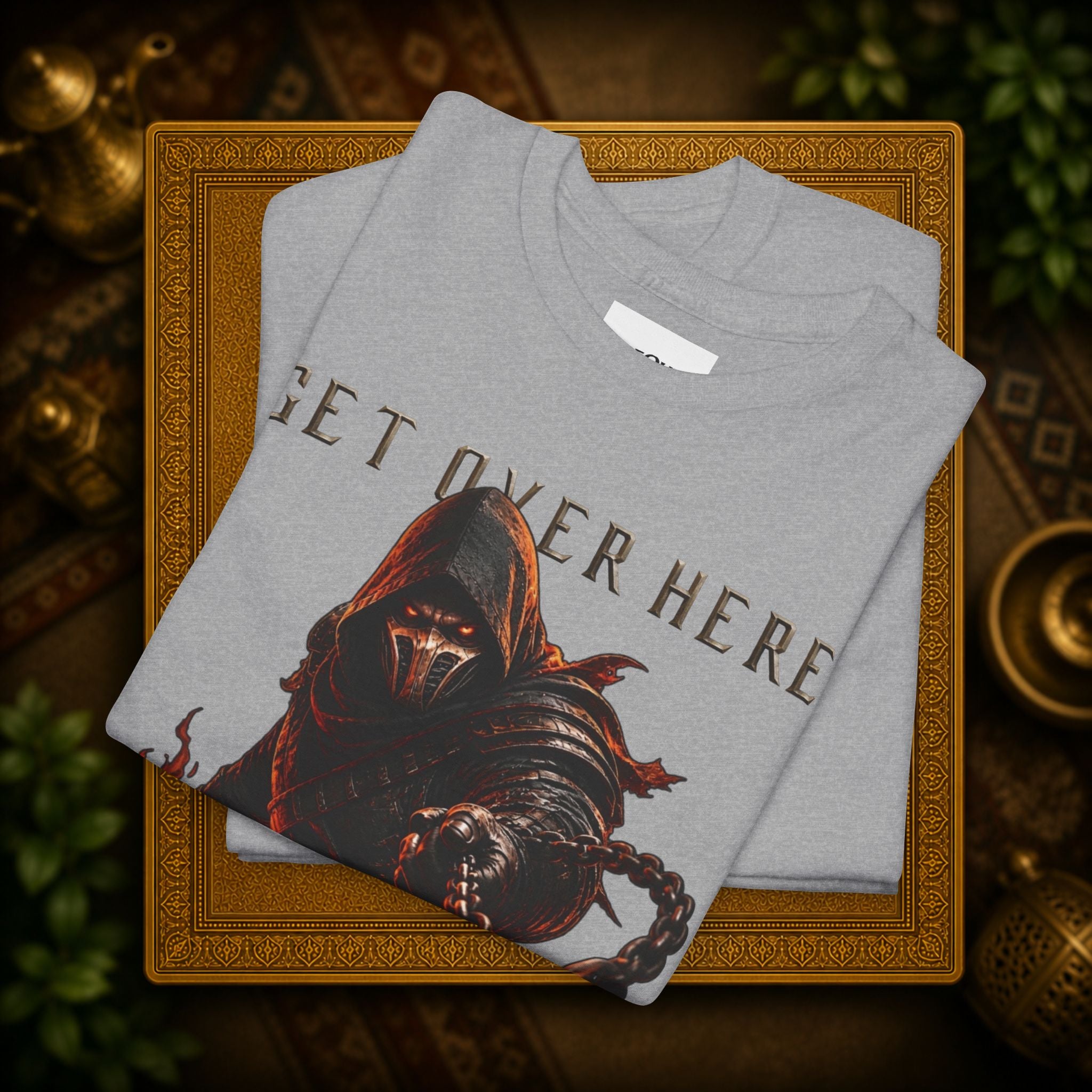 "GET OVER HERE"- Scorpion Mortal Kombat
