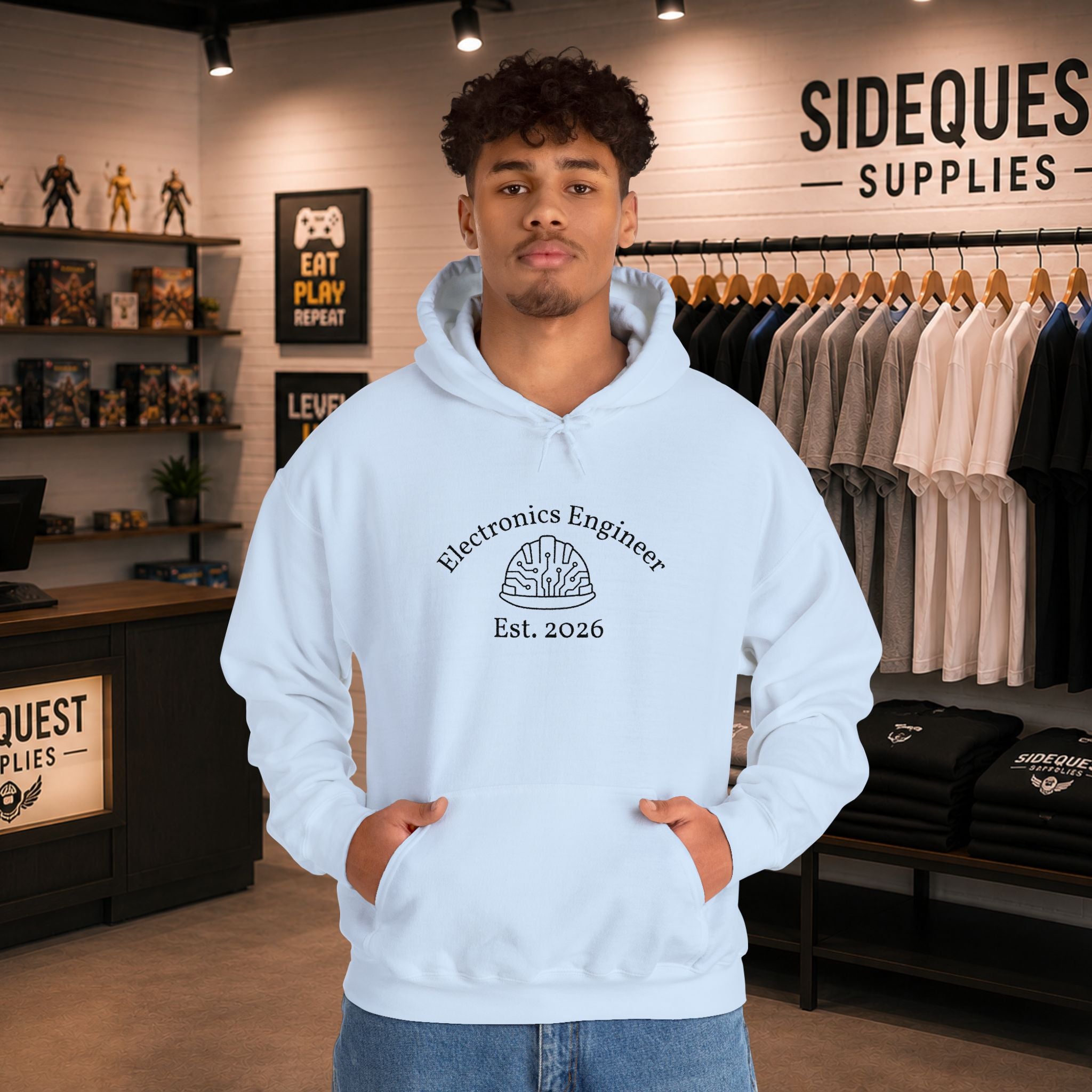 Electronics Engineer - Embroidery Hoodie