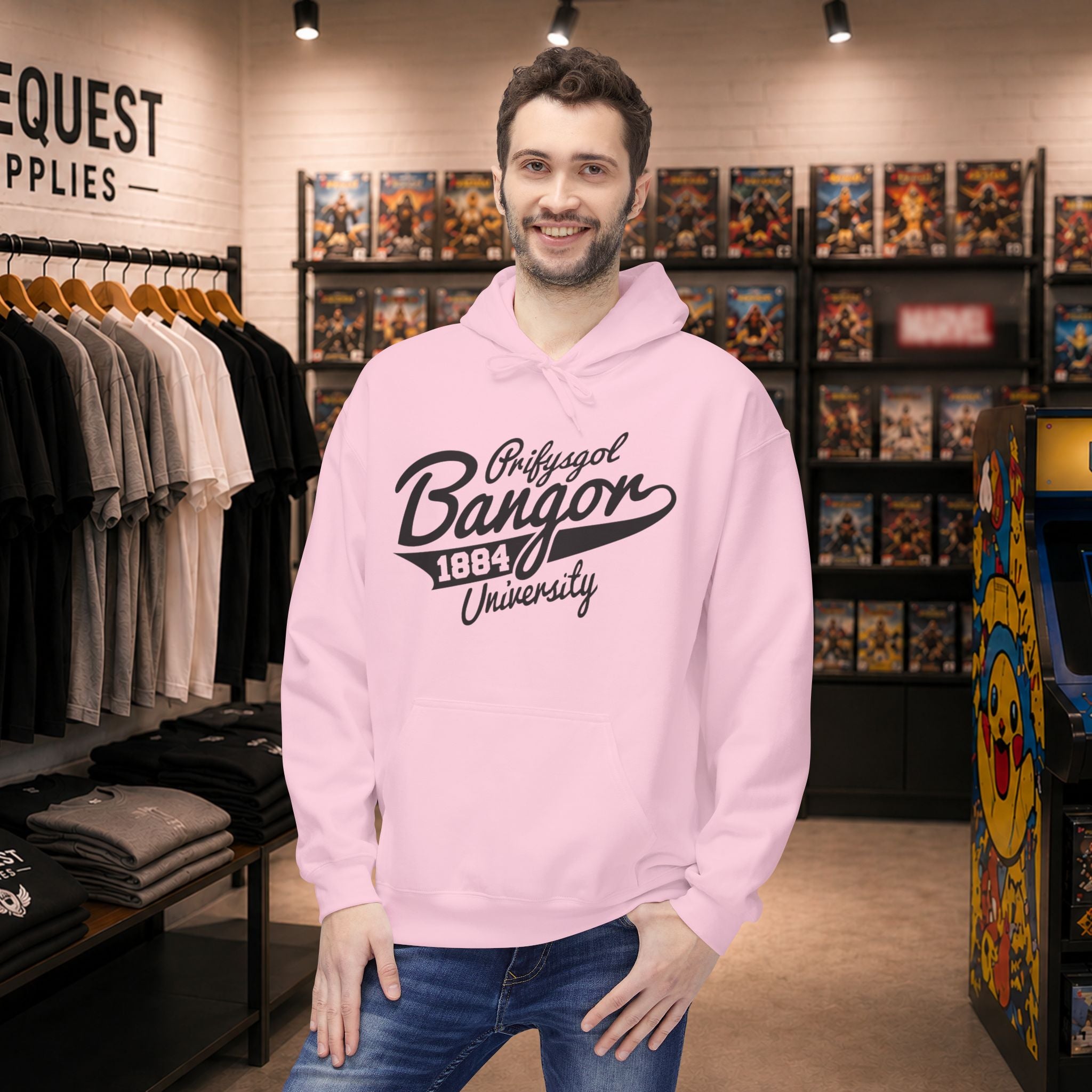 Bangor University hoodie - Only front print
