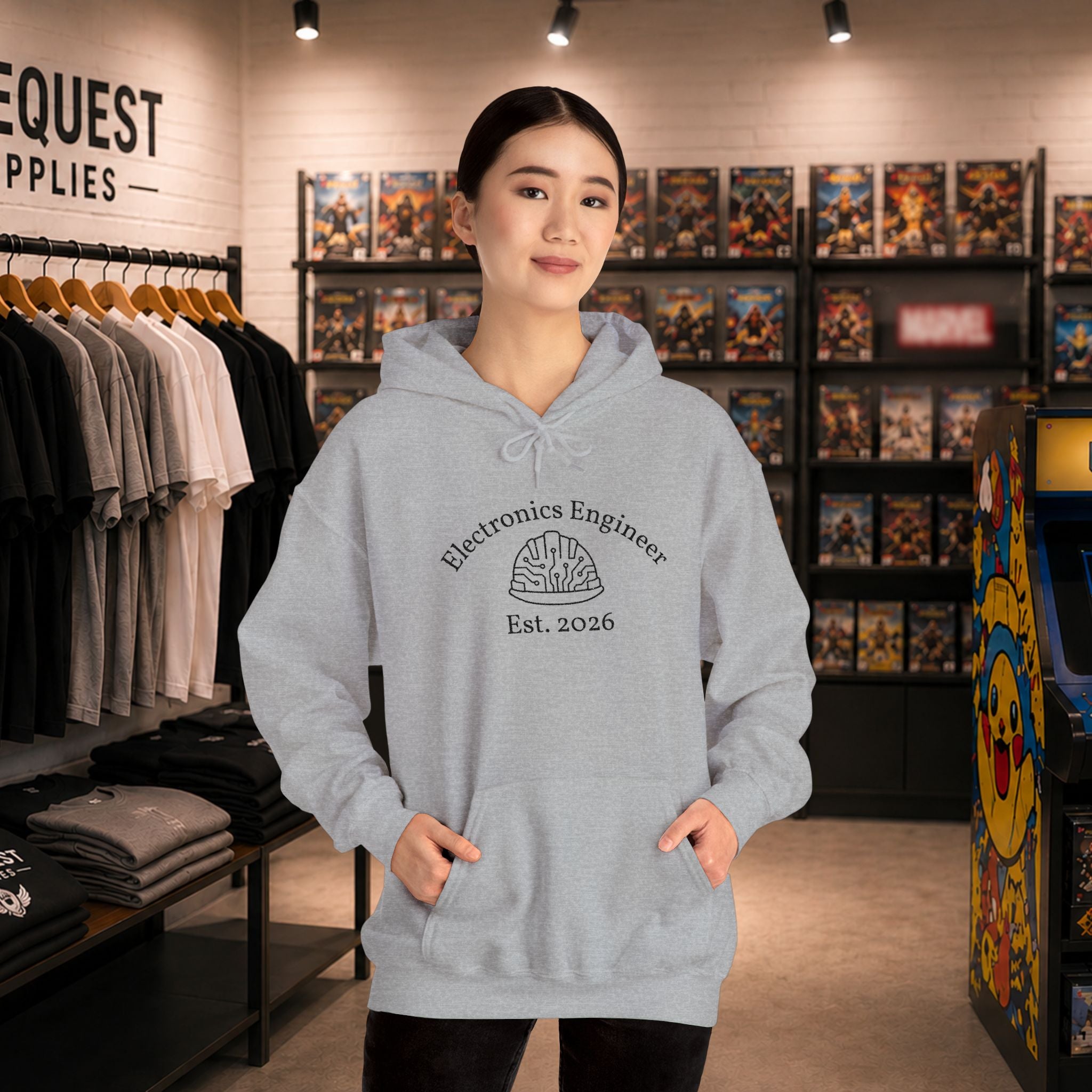 Electronics Engineer - Embroidery Hoodie