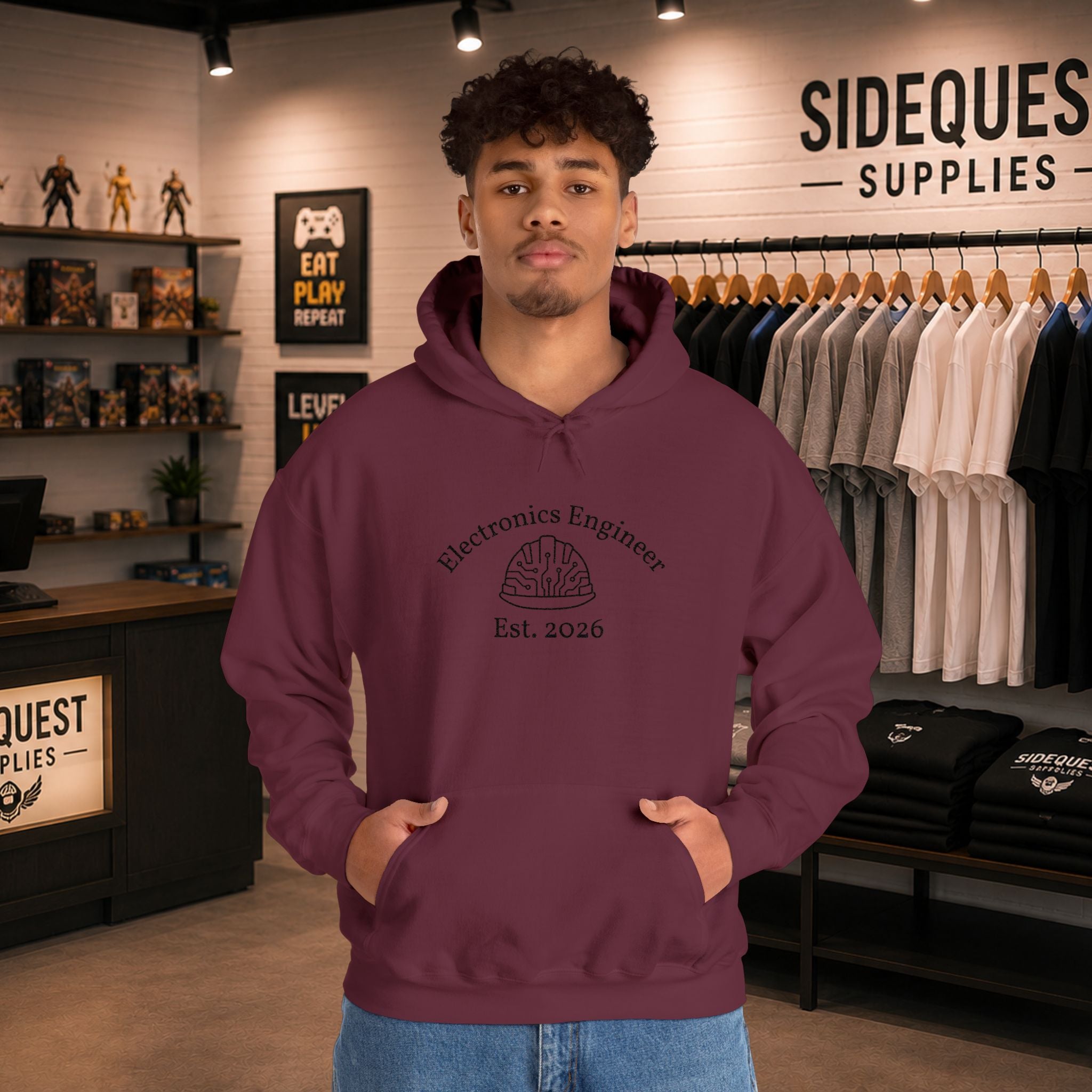 Electronics Engineer - Embroidery Hoodie
