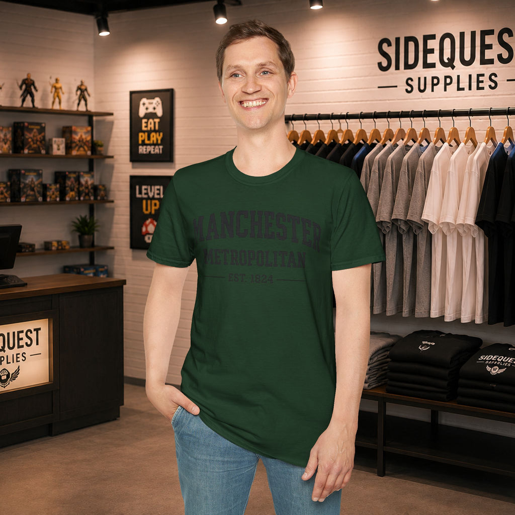 Manchester Metropolitan University MMU | United kingdom| student| T-Shirt| casual tee