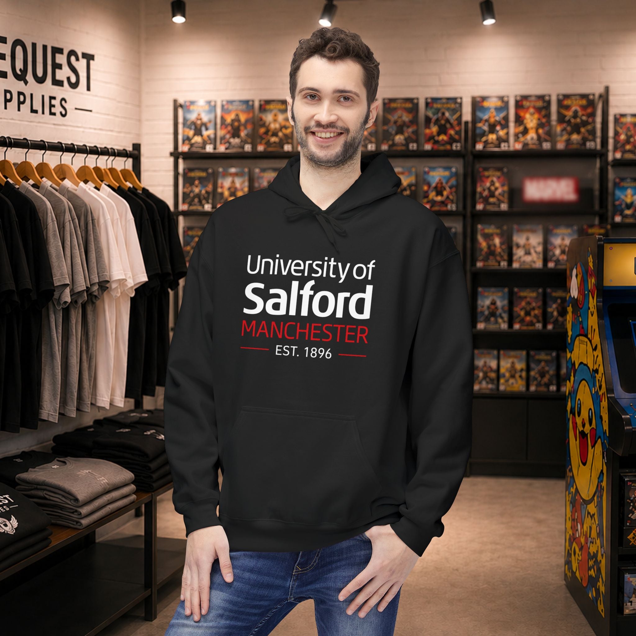 University of Salford Manchester hoodie | Campus Apparel, College Sweatshirt