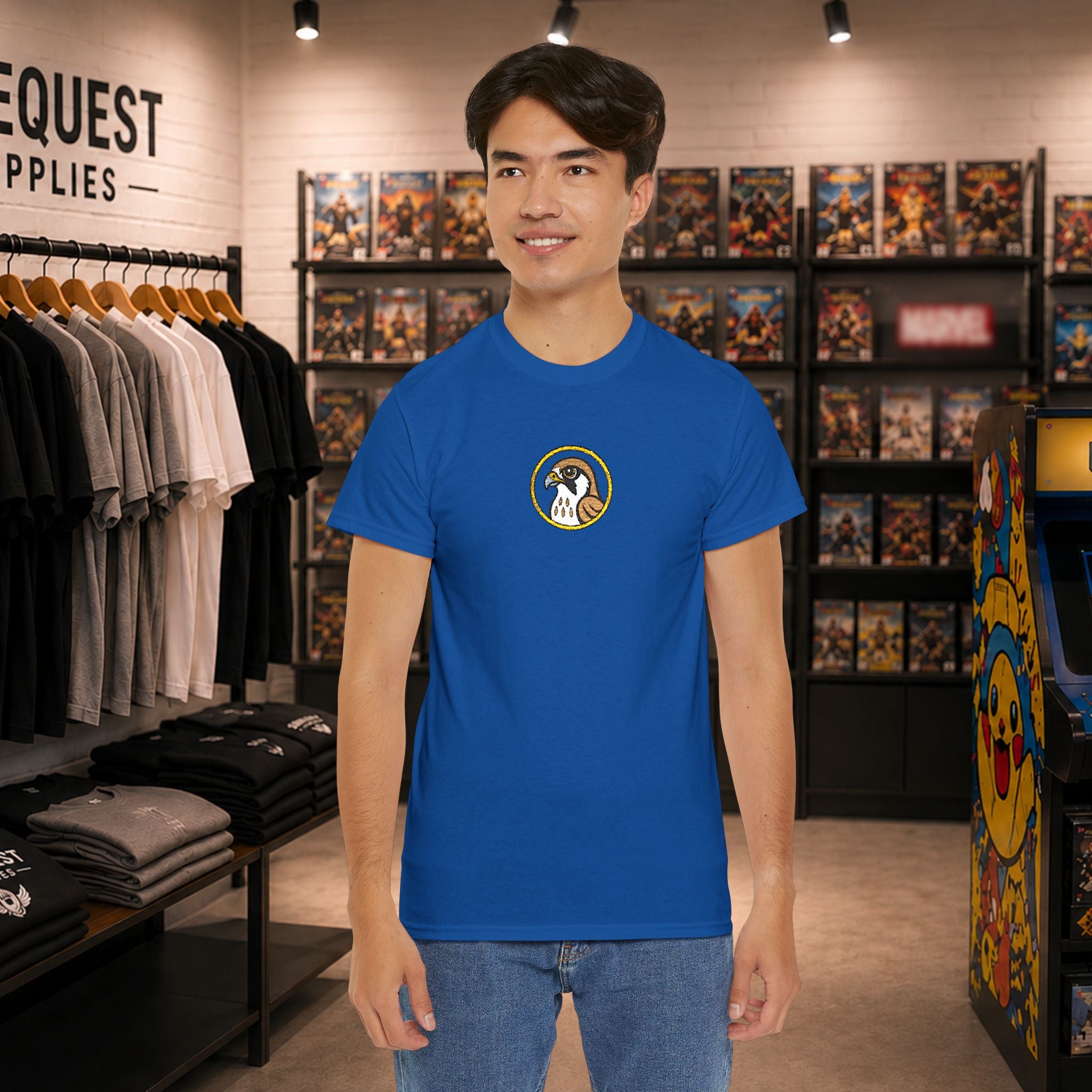 Arabic Falcon T-Shirt  (embroidery)