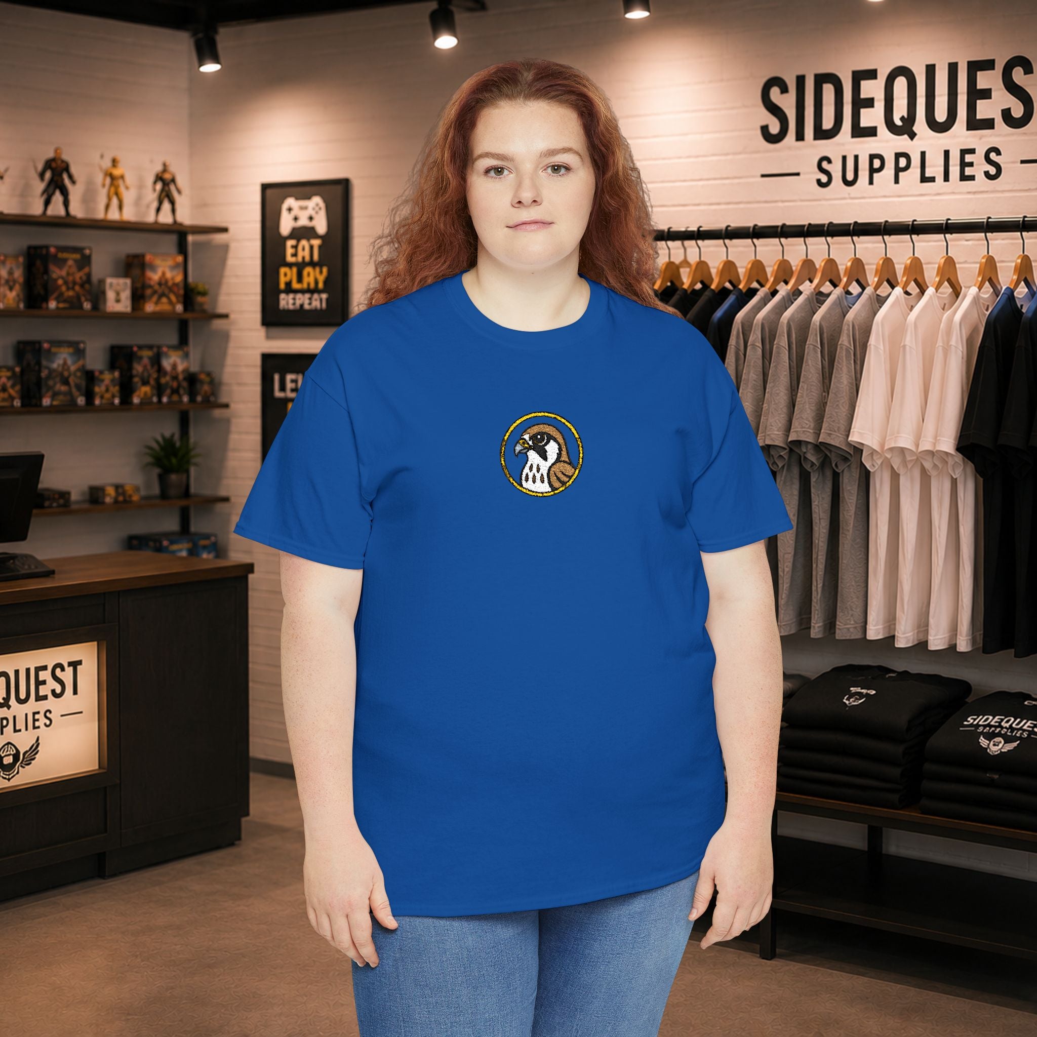 Arabic Falcon T-Shirt  (embroidery)