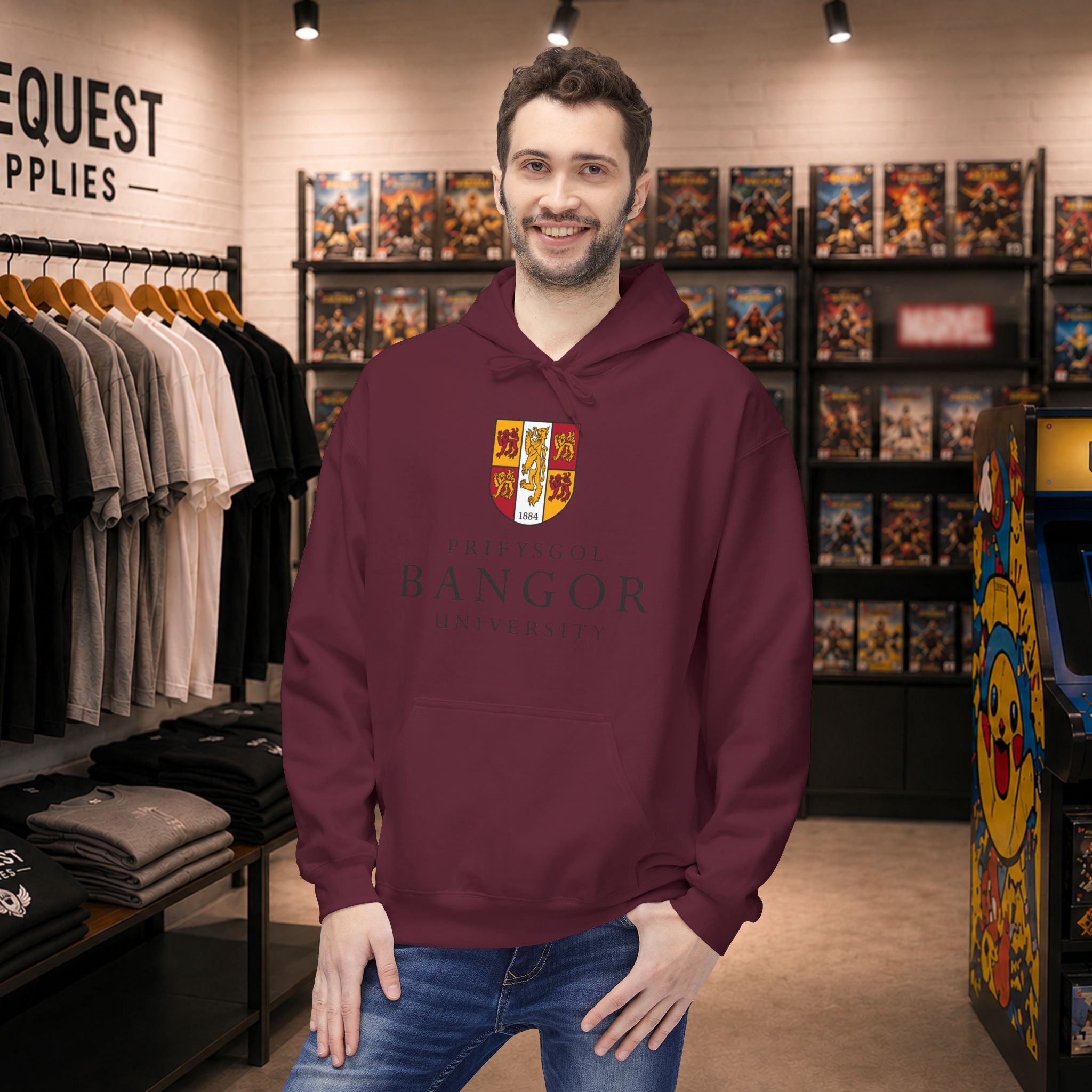 Bangor University hoodie - Only front print