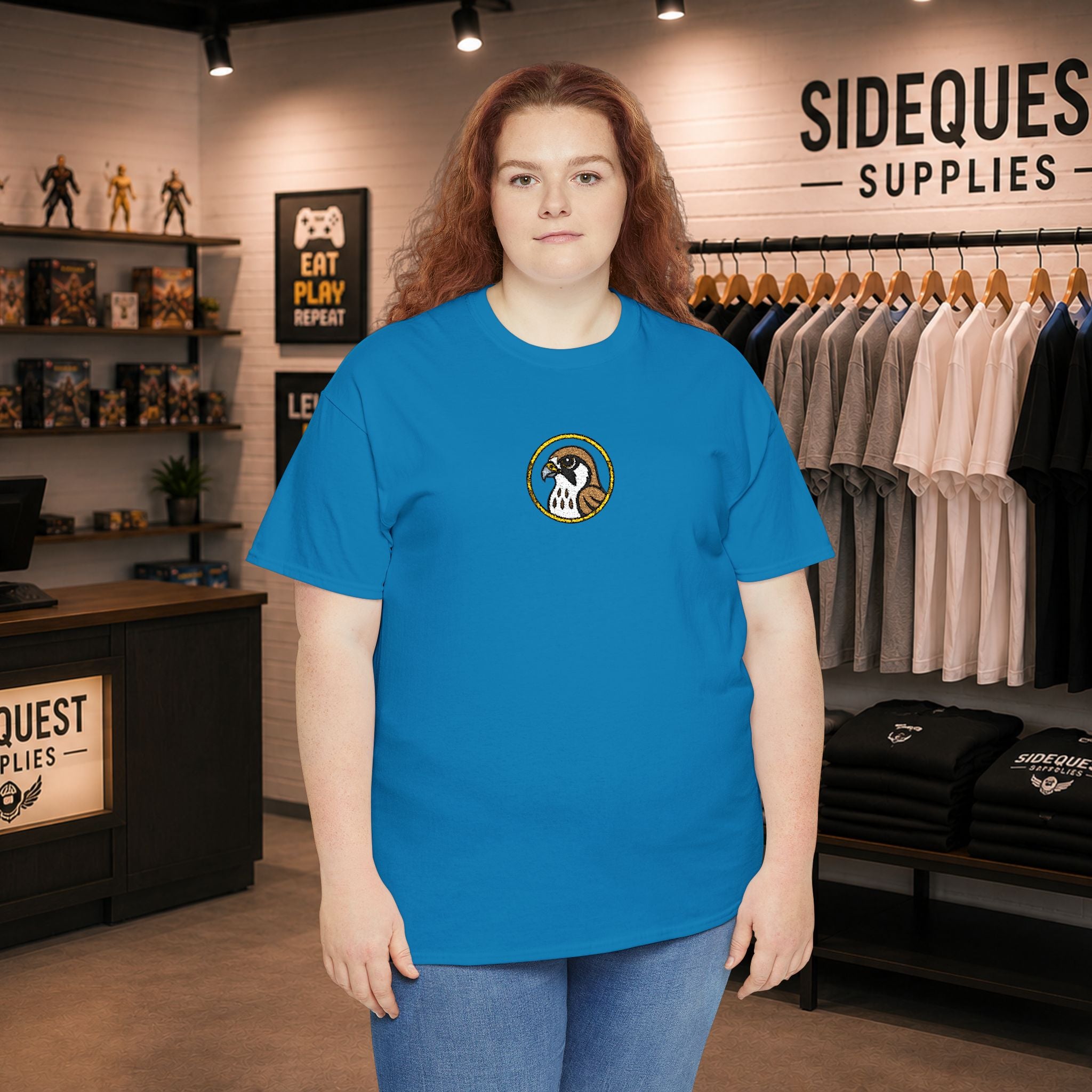 Arabic Falcon T-Shirt  (embroidery)