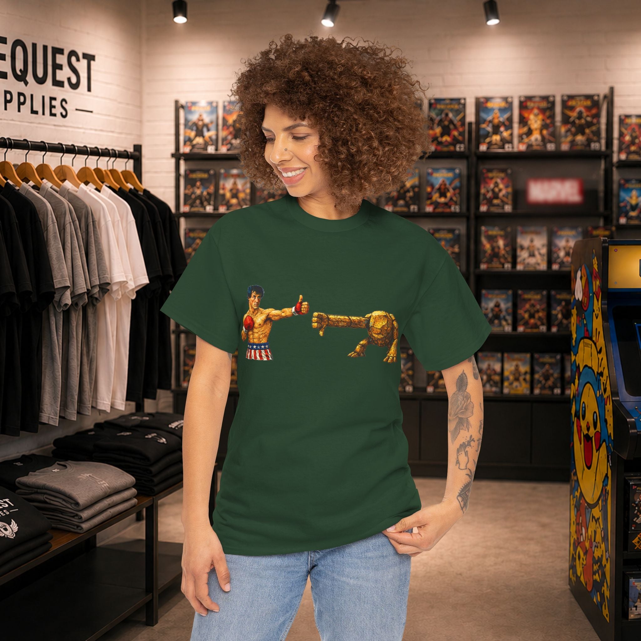 Project Hail Mary Rocky vs Rocky Unisex Heavy Cotton Tee