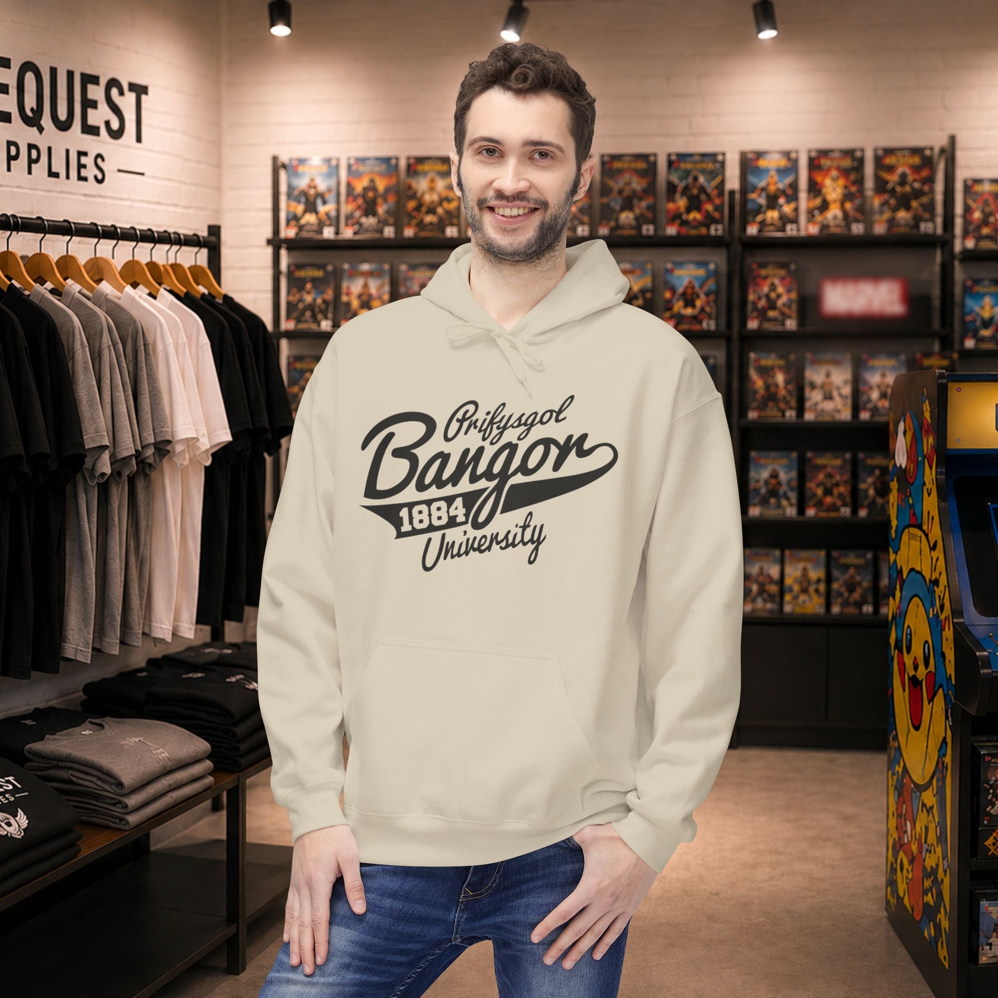Bangor University hoodie - Only front print