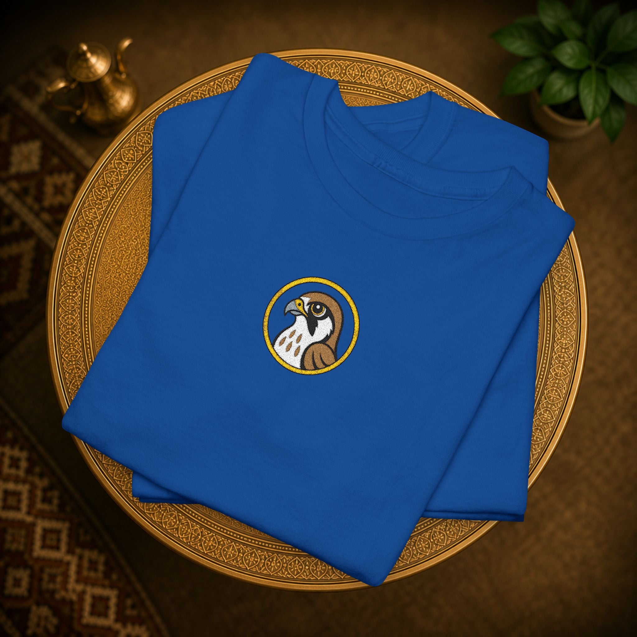 Arabic Falcon T-Shirt  (embroidery)