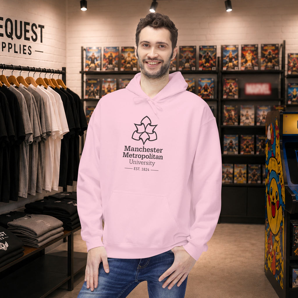 Manchester Metropolitan University hoodie | Campus Apparel, College Sweatshirt