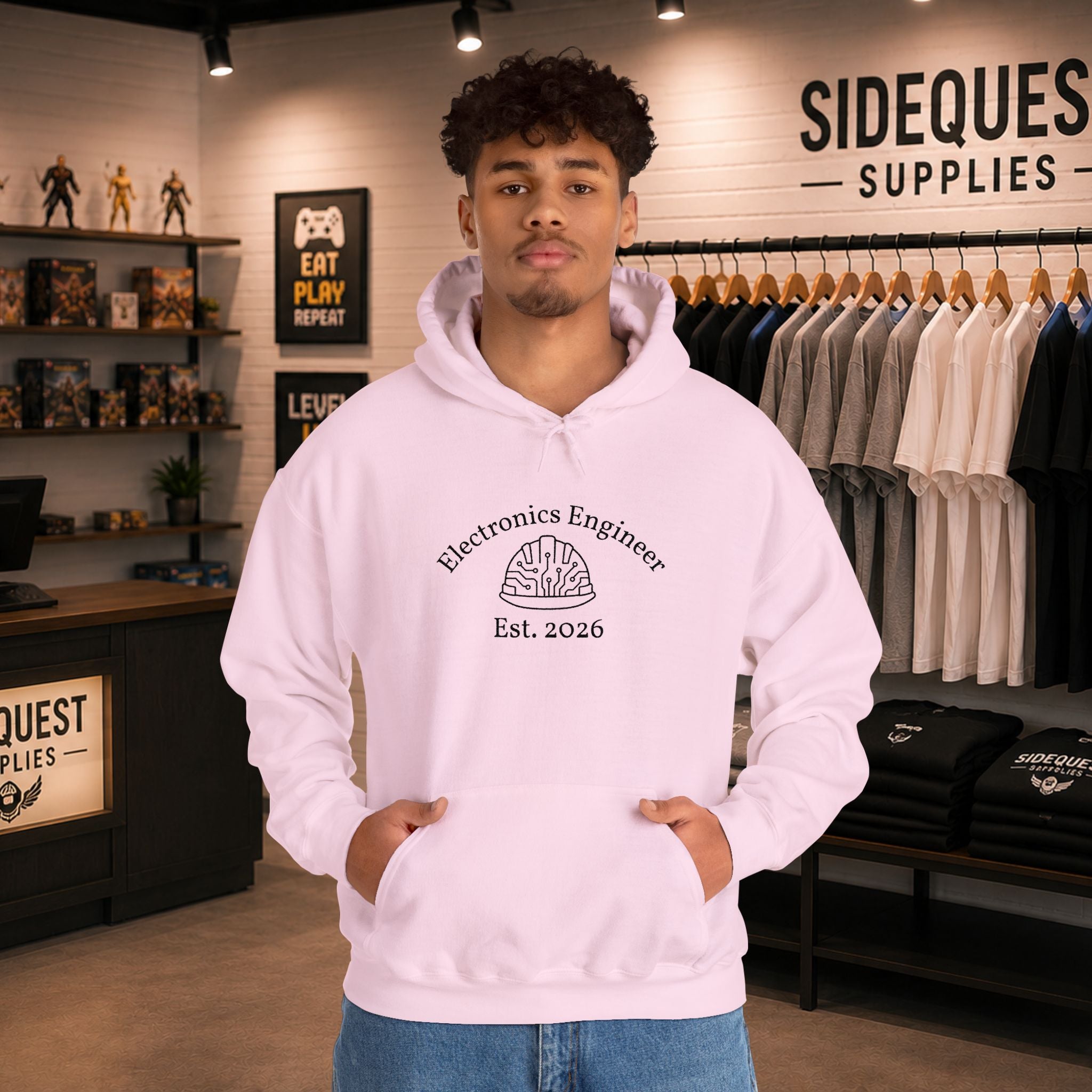Electronics Engineer - Embroidery Hoodie
