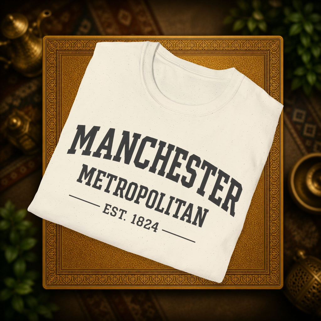 Manchester Metropolitan University MMU | United kingdom| student| T-Shirt| casual tee