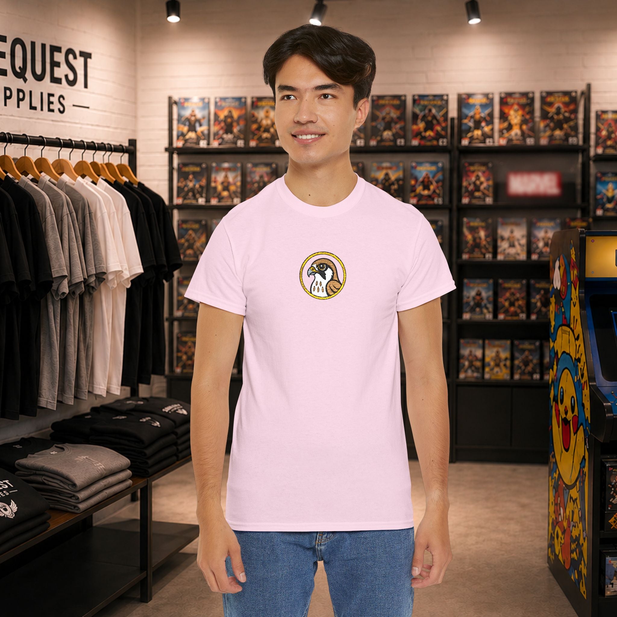 Arabic Falcon T-Shirt  (embroidery)