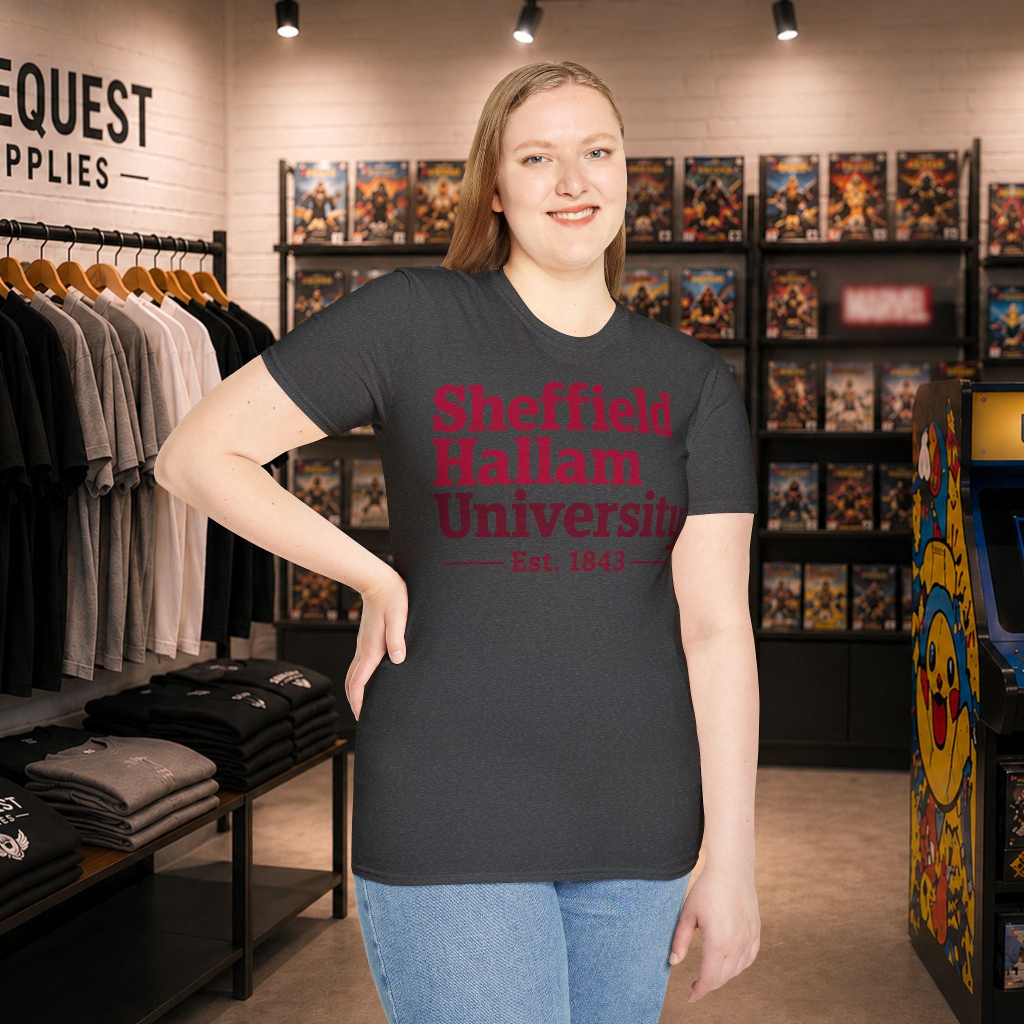 Shieffield Hallam University United kingdom| student| UWE Bristol  T-Shirt| casual tee