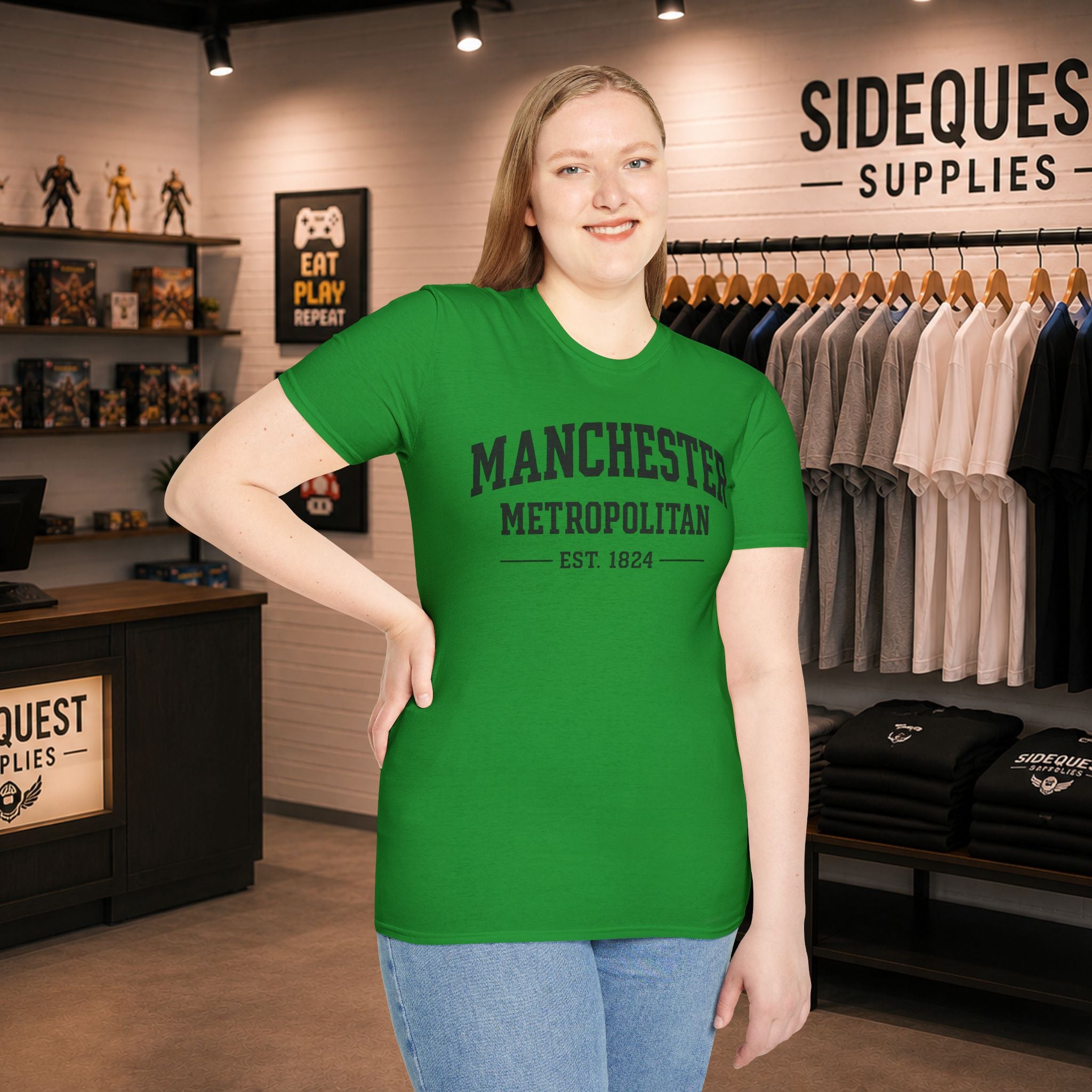 Manchester Metropolitan University MMU | United kingdom| student| T-Shirt| casual tee