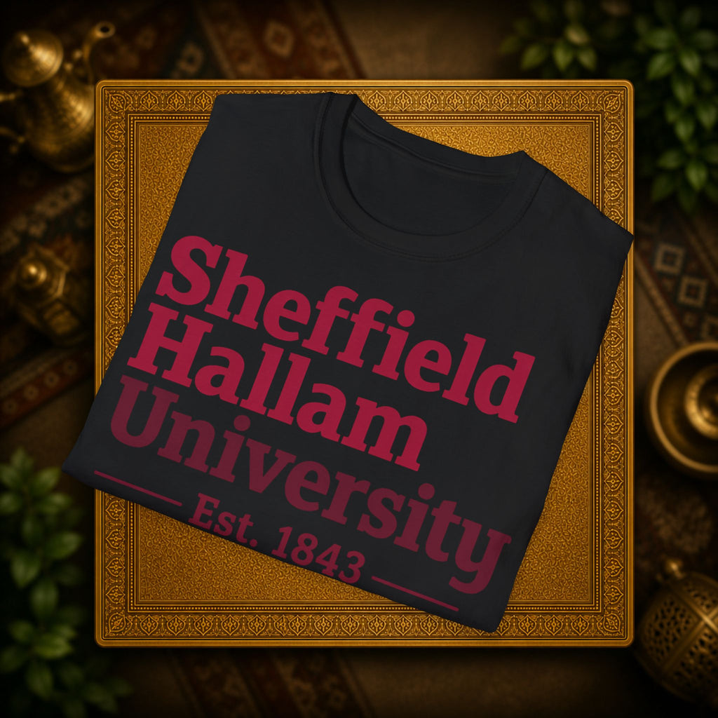 Shieffield Hallam University United kingdom| student| UWE Bristol  T-Shirt| casual tee