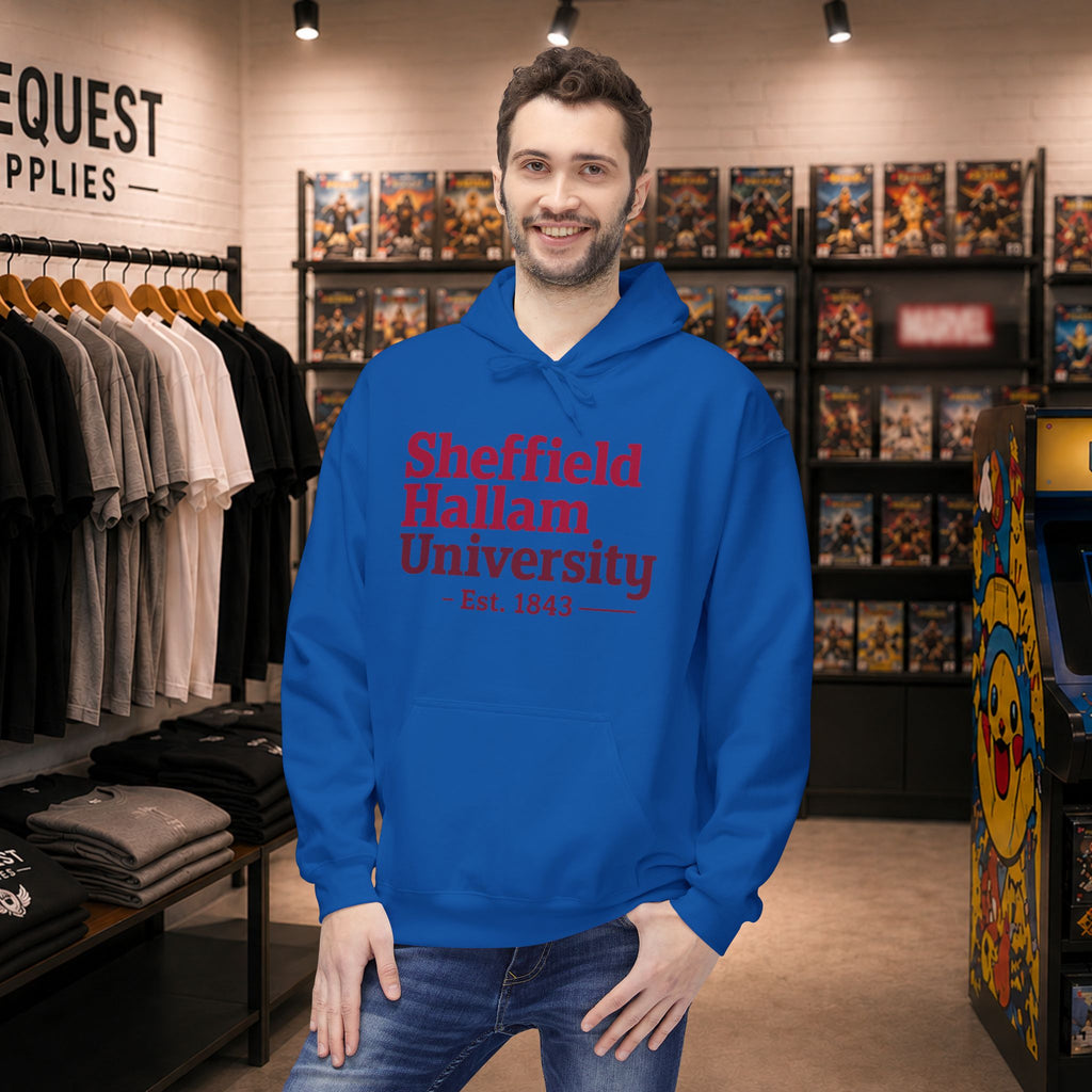 Sheffield Hallam University hoodie | Campus Apparel, College Sweatshirt