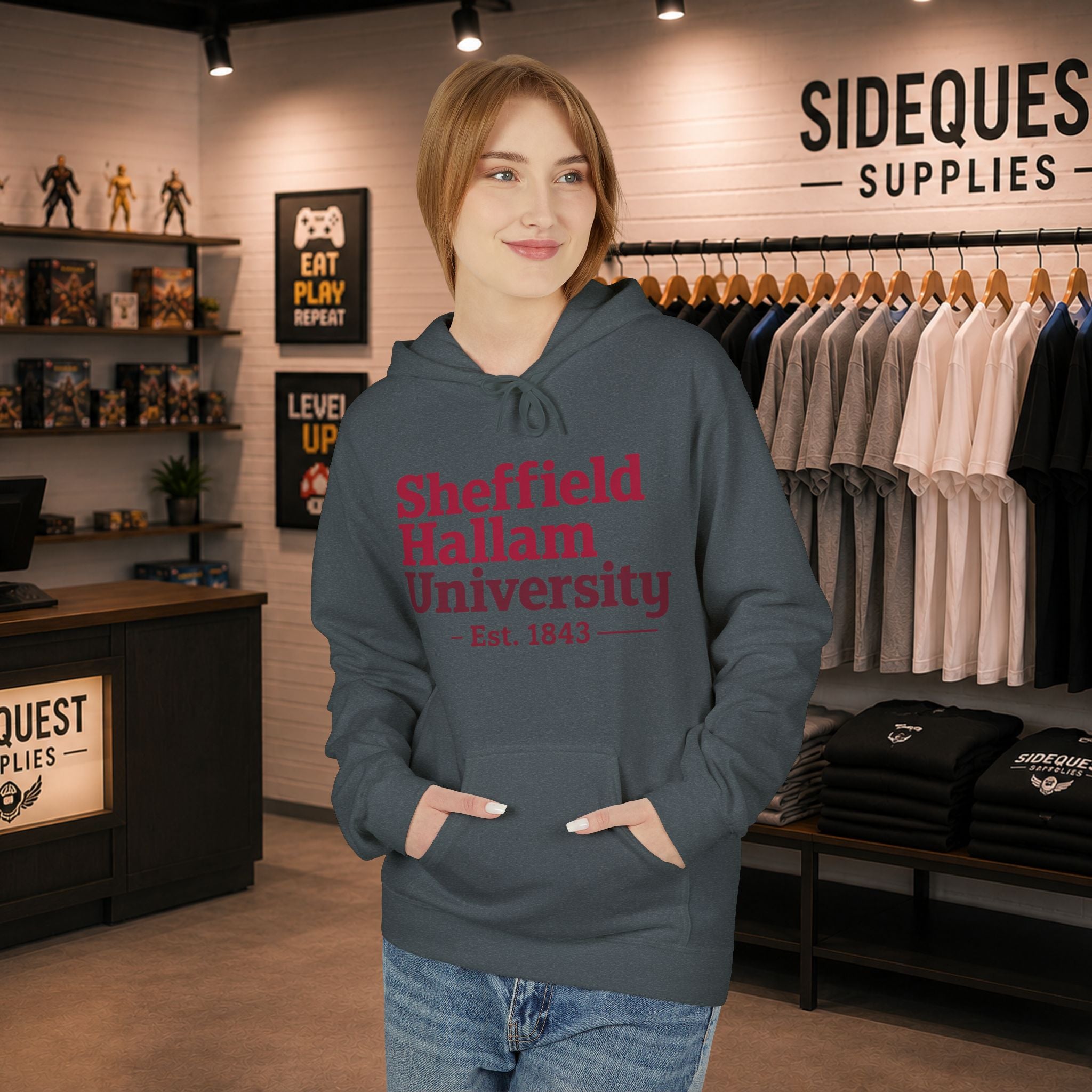 Sheffield Hallam University hoodie | Campus Apparel, College Sweatshirt