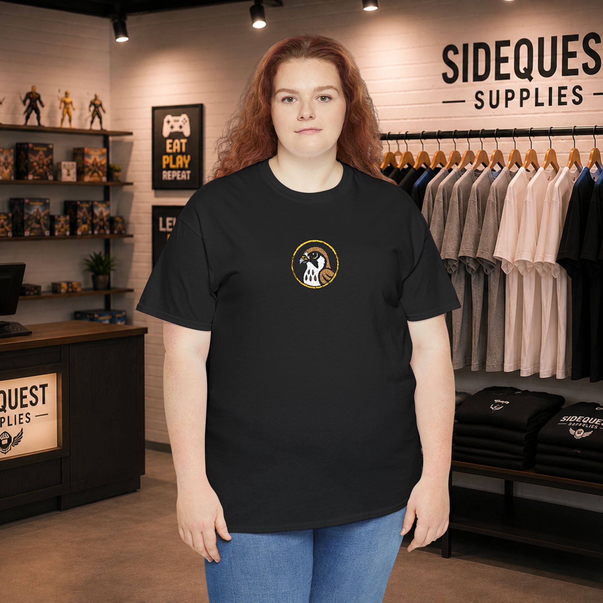 Arabic Falcon T-Shirt  (embroidery)