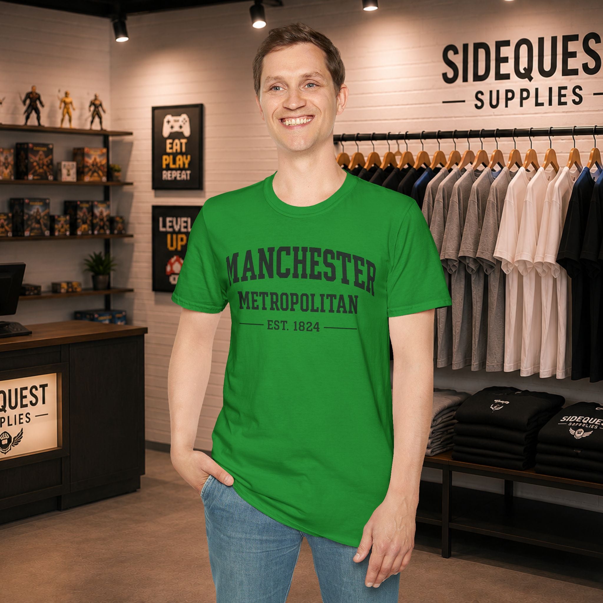 Manchester Metropolitan University MMU | United kingdom| student| T-Shirt| casual tee