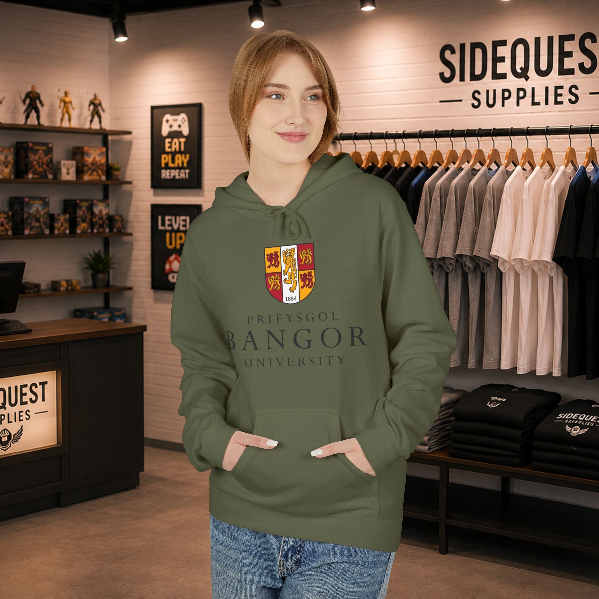Bangor University hoodie - Only front print