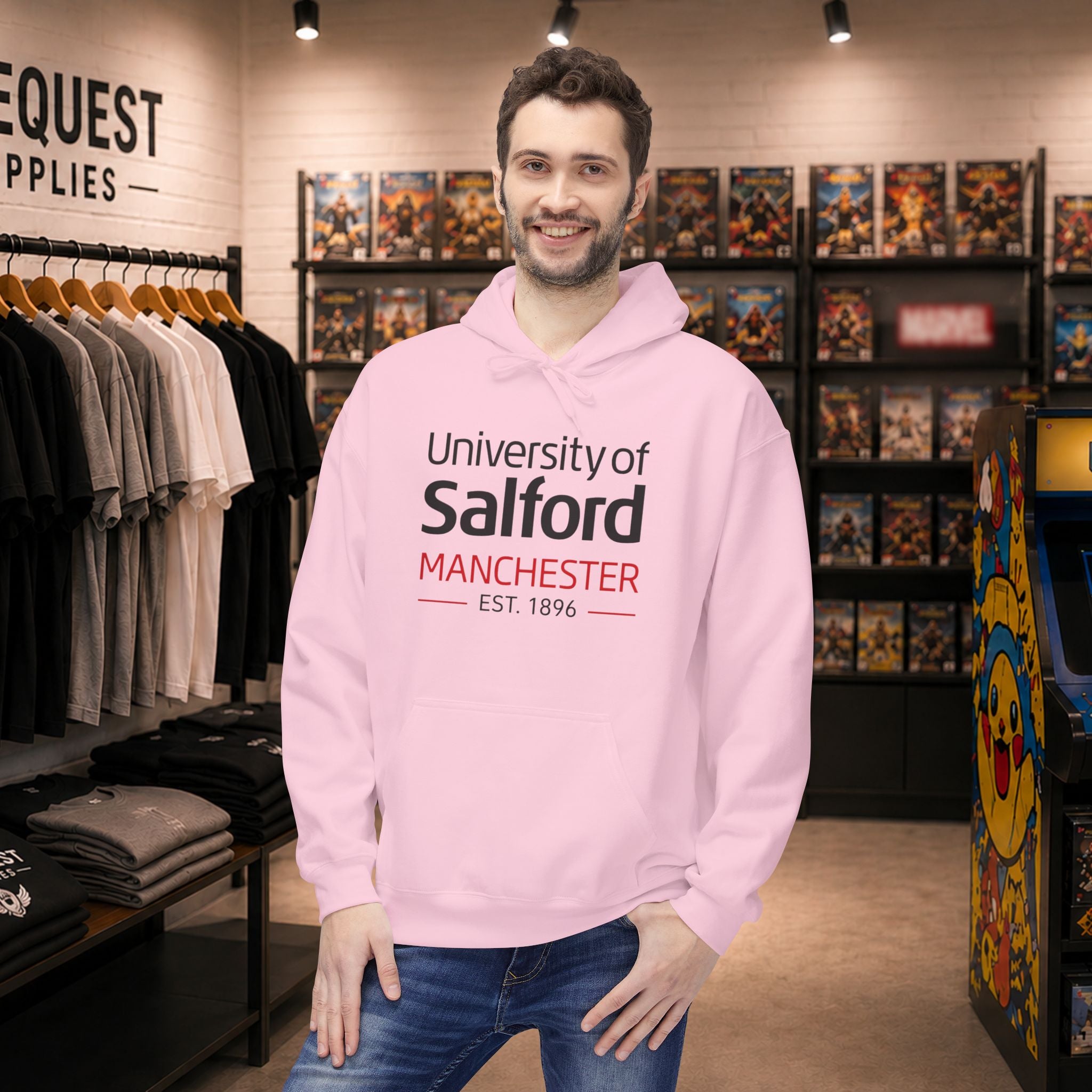 University of Salford Manchester hoodie | Campus Apparel, College Sweatshirt