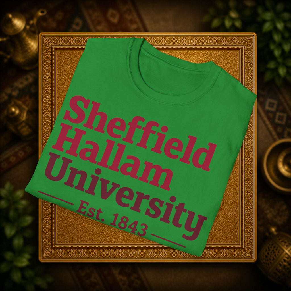 Shieffield Hallam University United kingdom| student| UWE Bristol  T-Shirt| casual tee