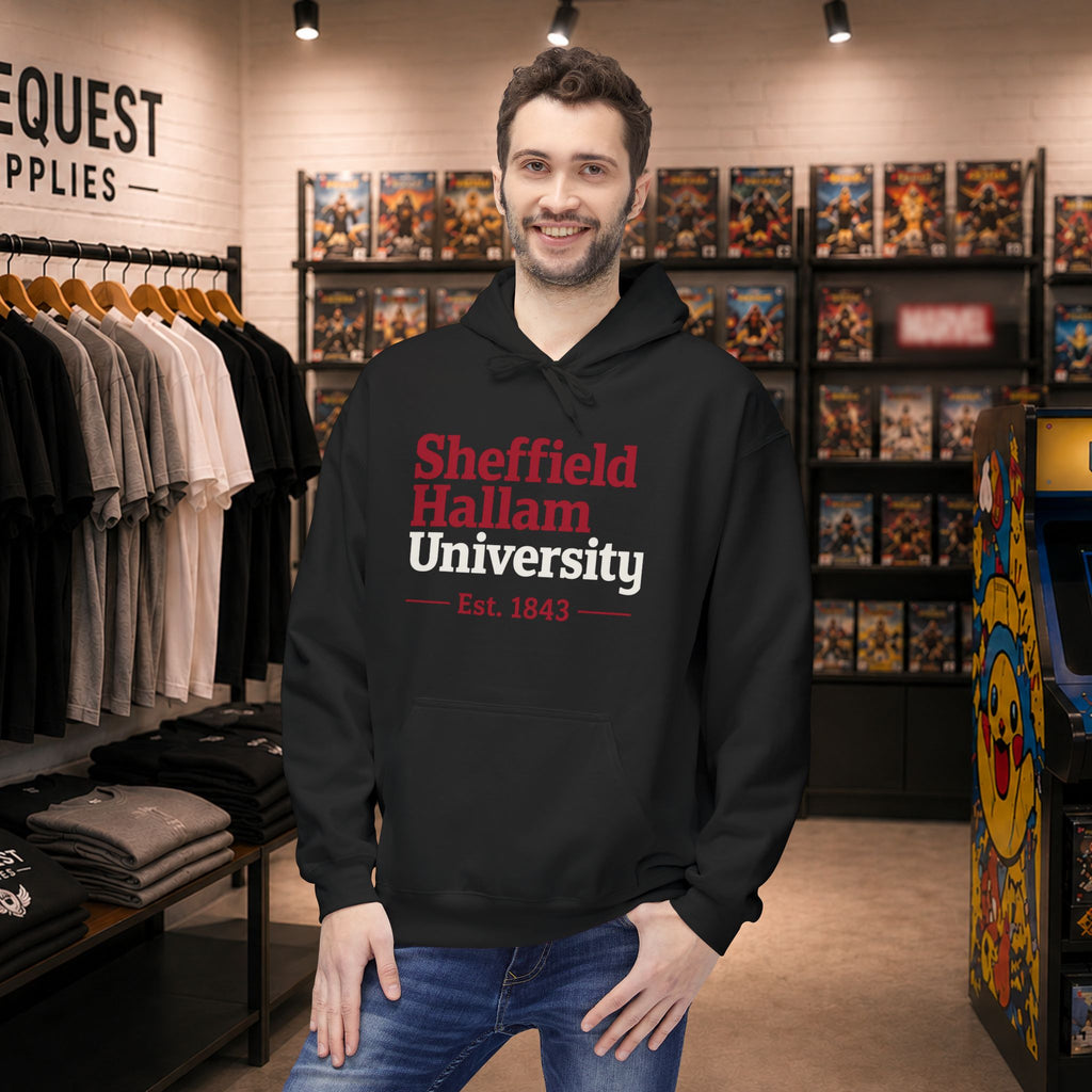 Sheffield Hallam University hoodie | Campus Apparel, College Sweatshirt