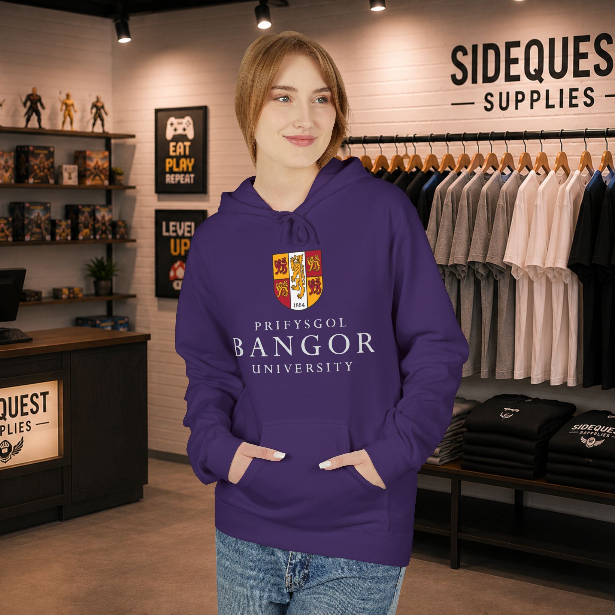 Bangor University hoodie - Only front print