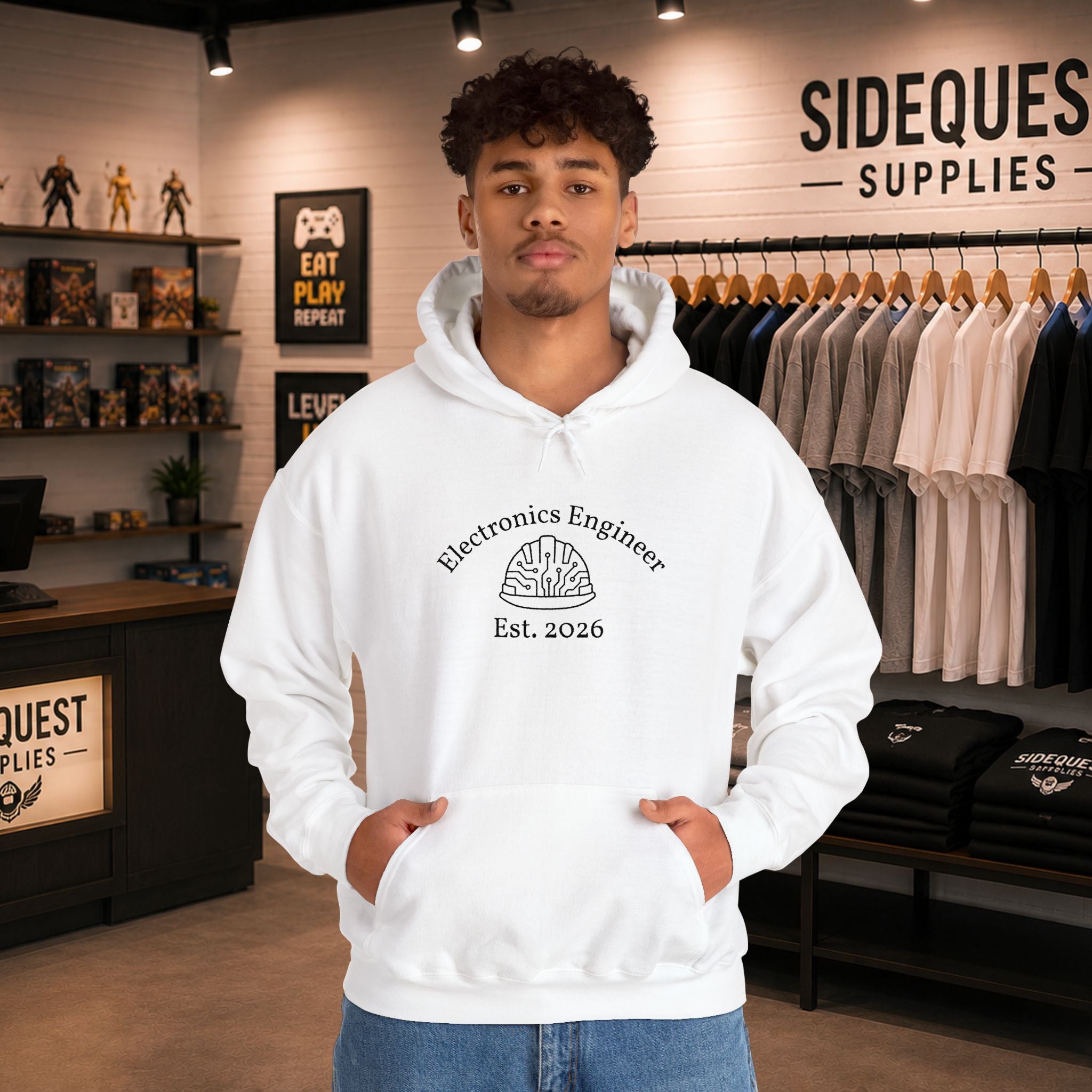Electronics Engineer - Embroidery Hoodie