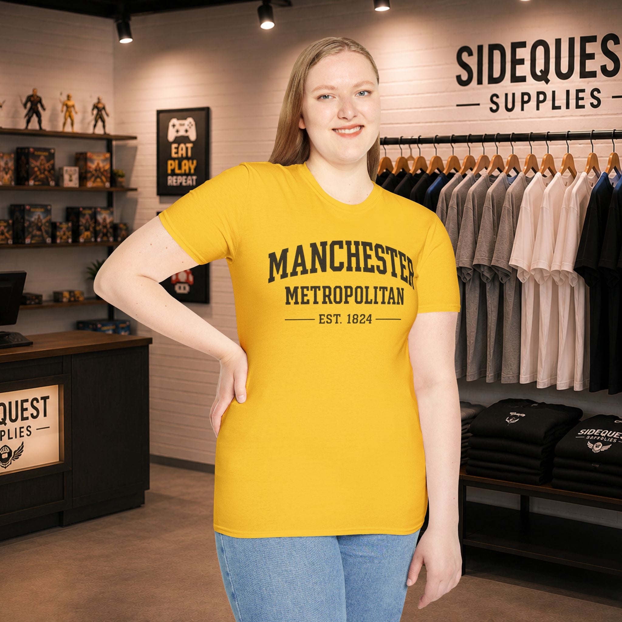 Manchester Metropolitan University MMU | United kingdom| student| T-Shirt| casual tee