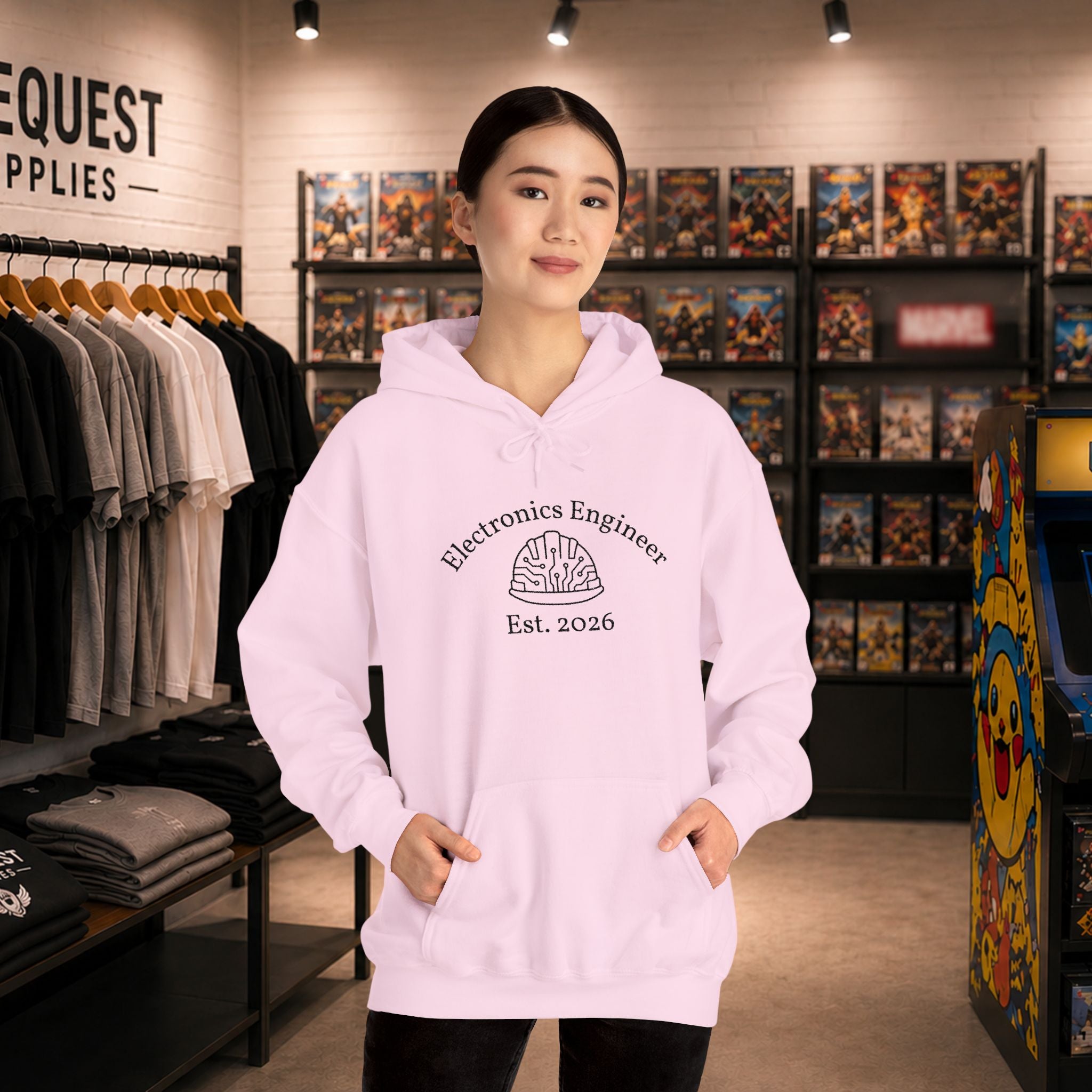 Electronics Engineer - Embroidery Hoodie